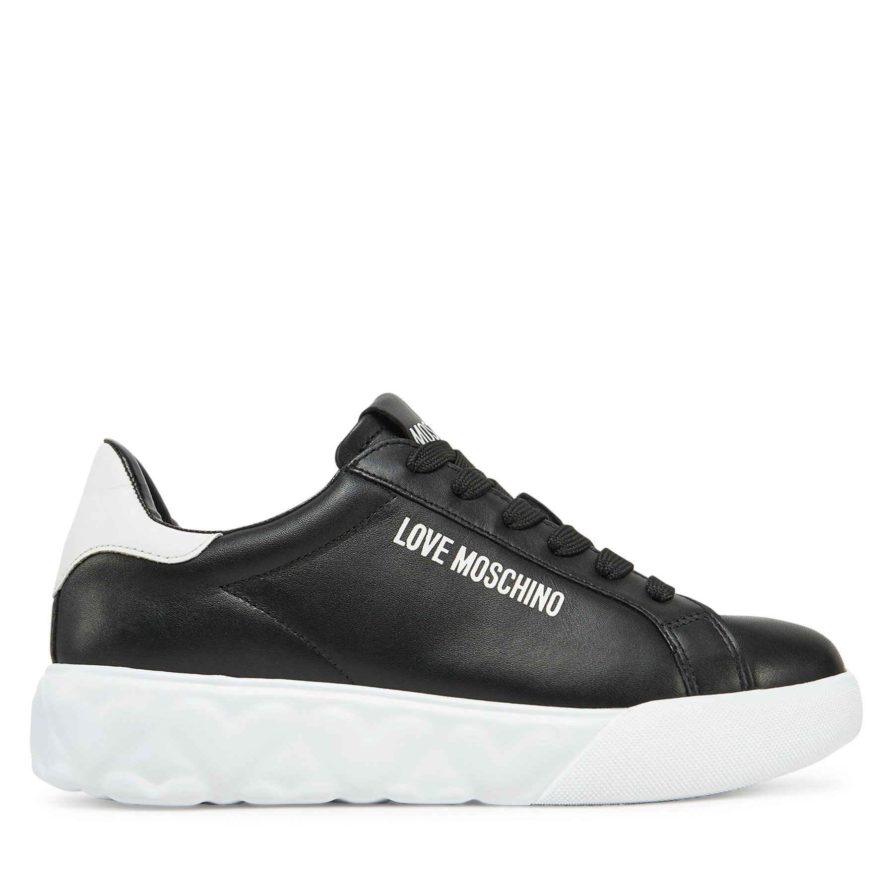 LOVE MOSCHINO Sneakersy JA15034G1MIA100A Czarny