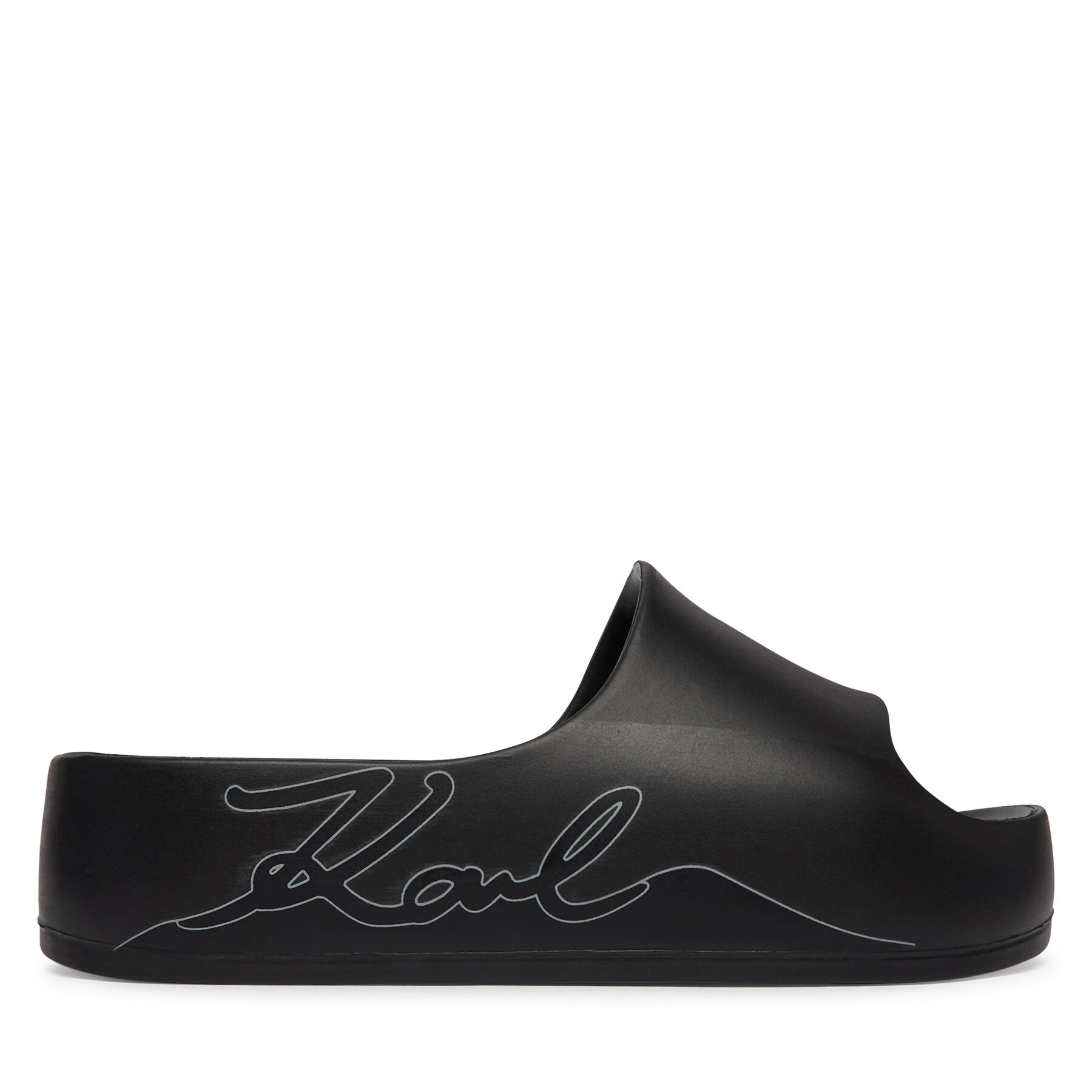 KARL LAGERFELD Klapki Kobo II KL86048F Czarny