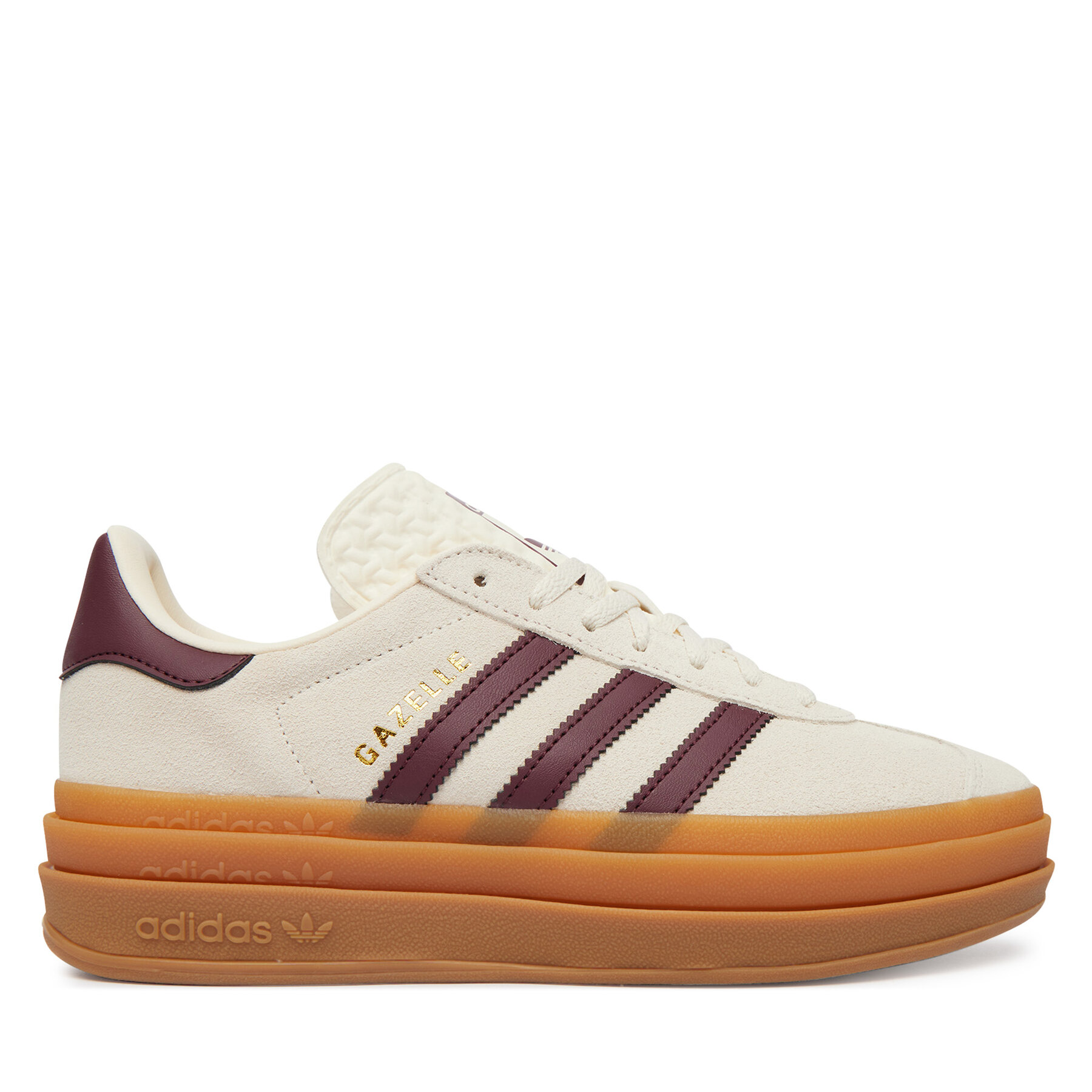 adidas Sneakersy Gazelle Bold KI4559 Beżowy