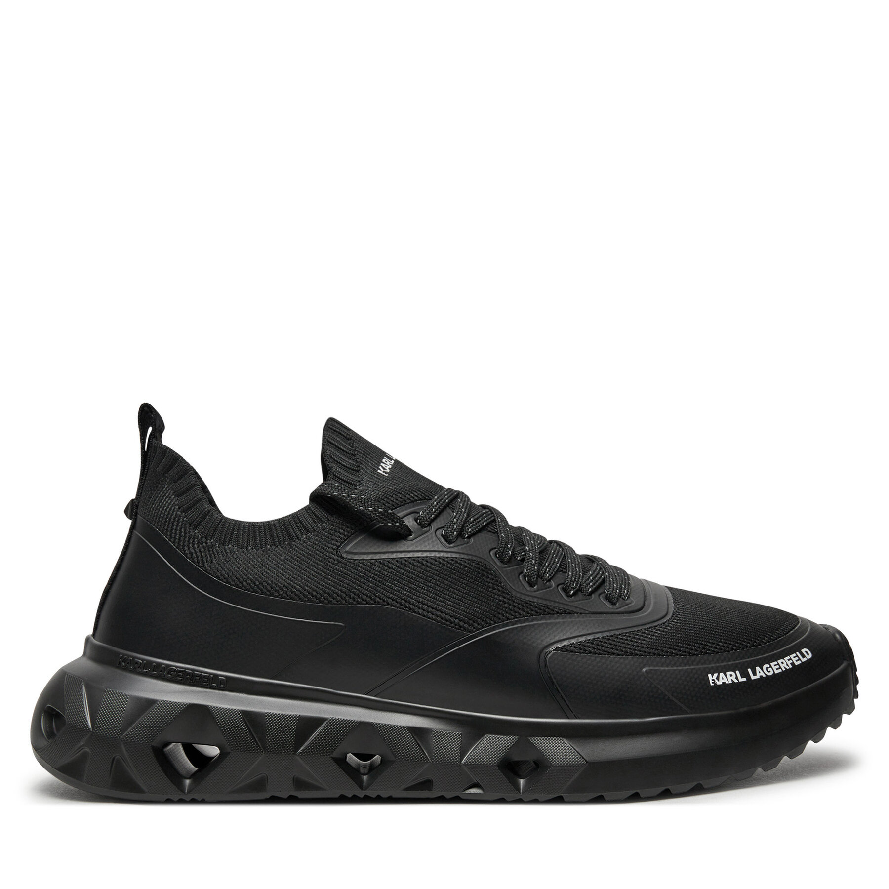 KARL LAGERFELD Sneakersy KL54616 Czarny