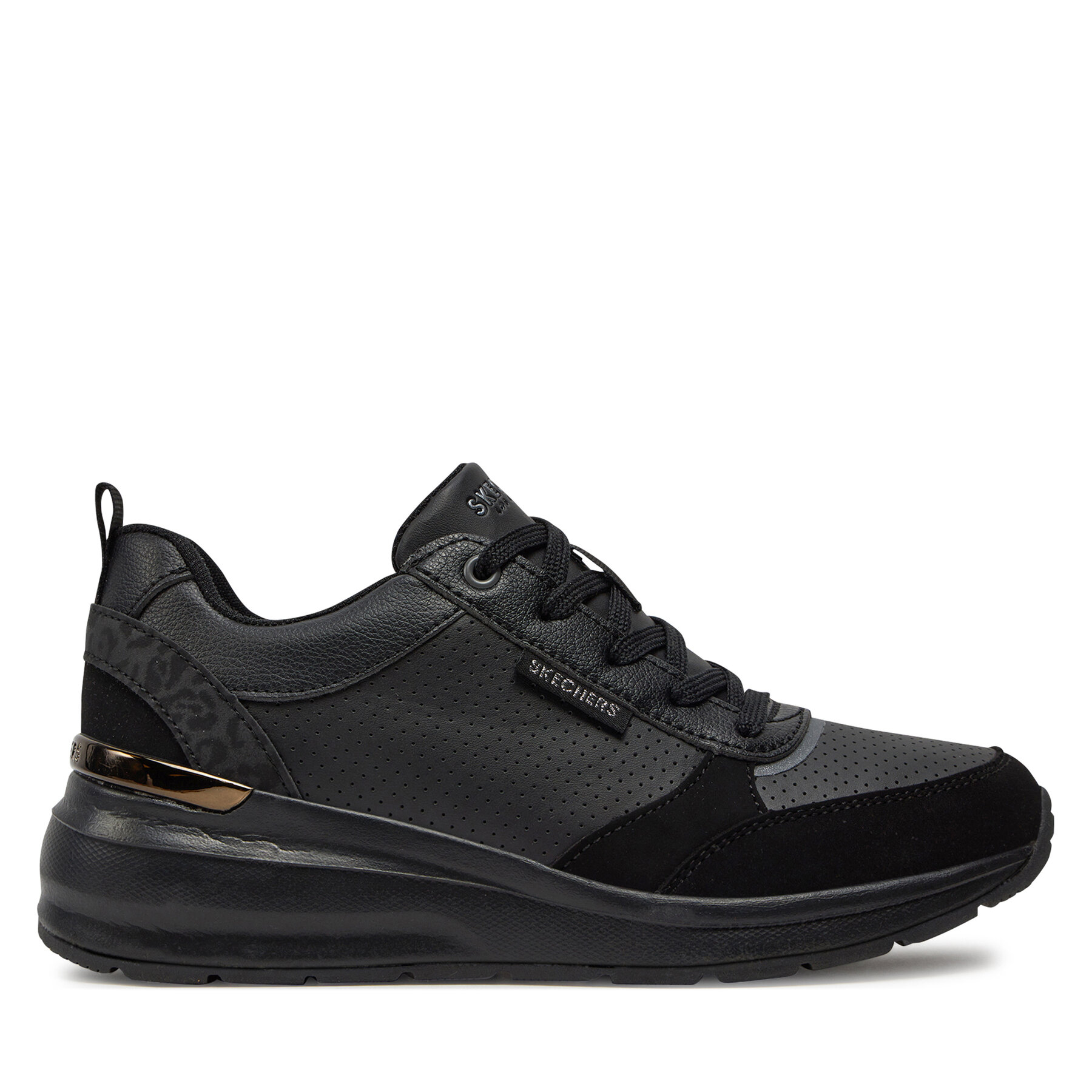 Skechers Sneakersy Subtle Spots 155616/BBK Czarny