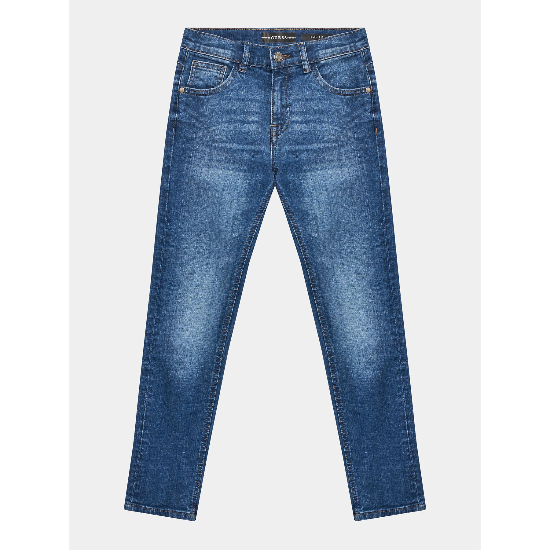 Guess Jeansy L3YA00 D52Z0 Niebieski Slim Fit