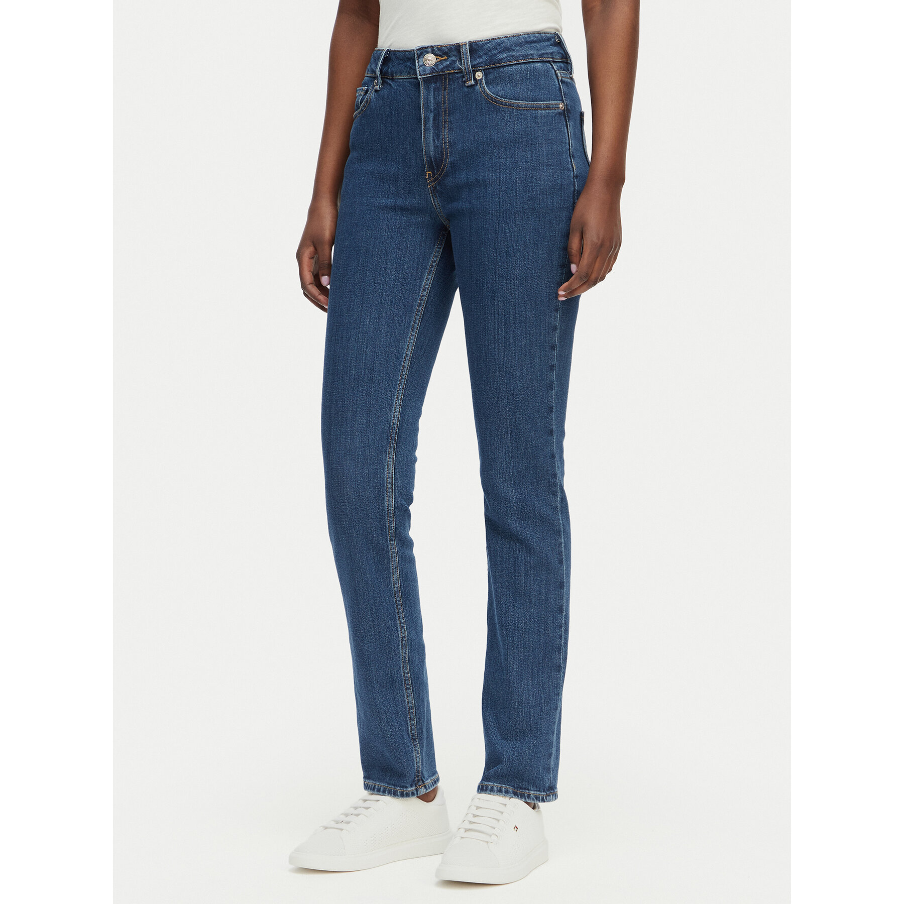 Tommy Hilfiger Jeansy WW0WW49957 Niebieski Slim Fit