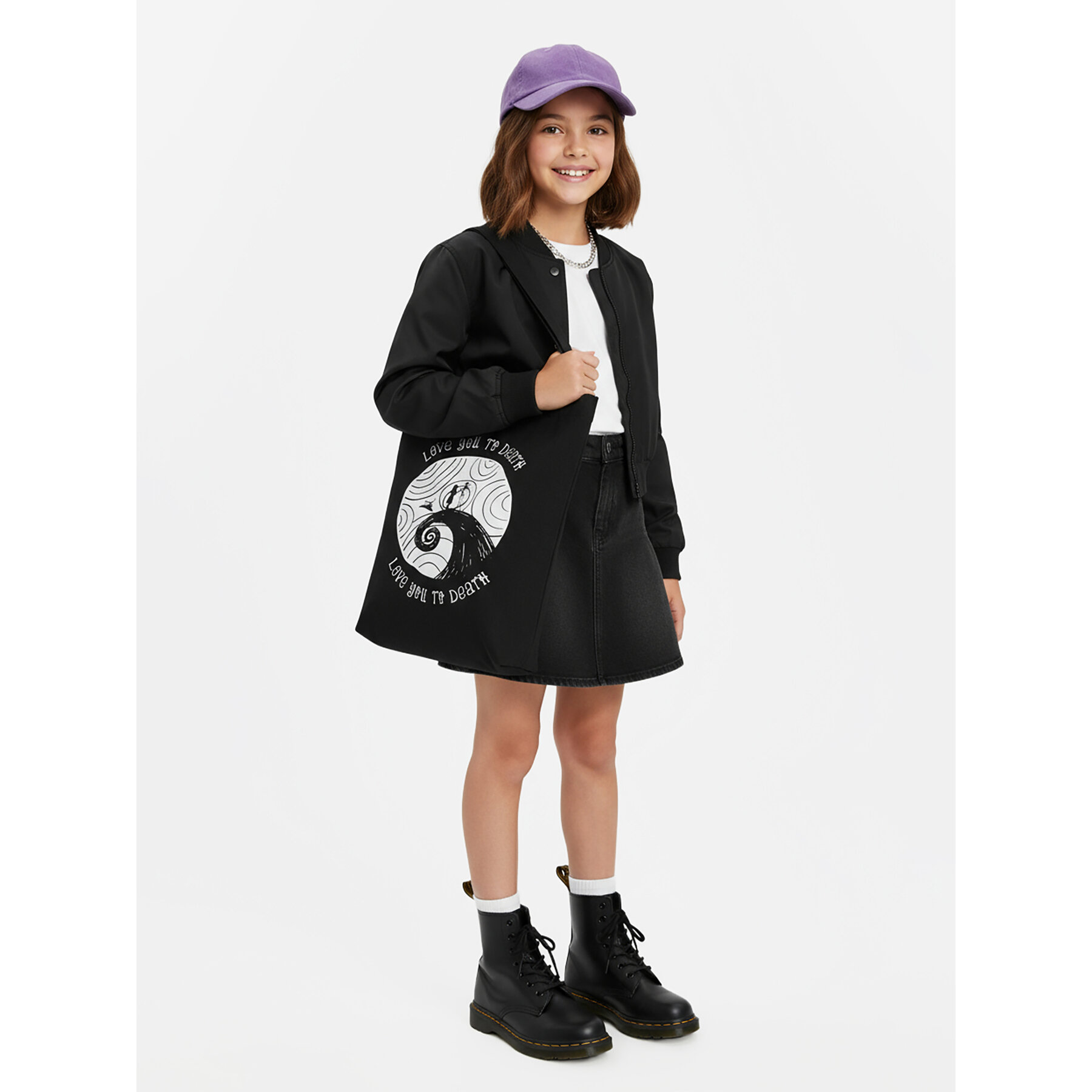 NIGHTMARE BEFORE CHRISTMAS Torebka CEO-ACCCS-AW25-115DNBC Czarny