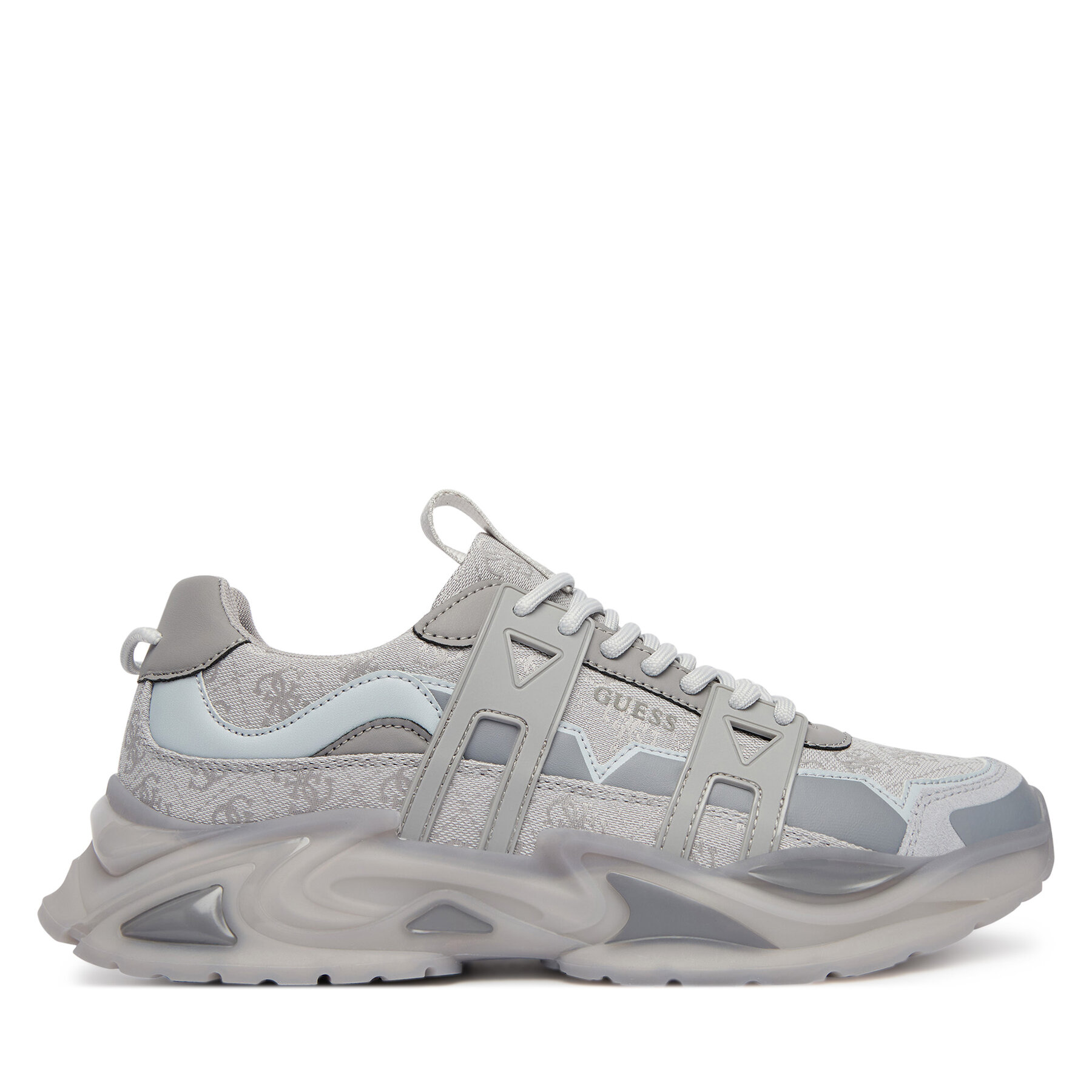 Guess Sneakersy FMJELU FAL12 Szary
