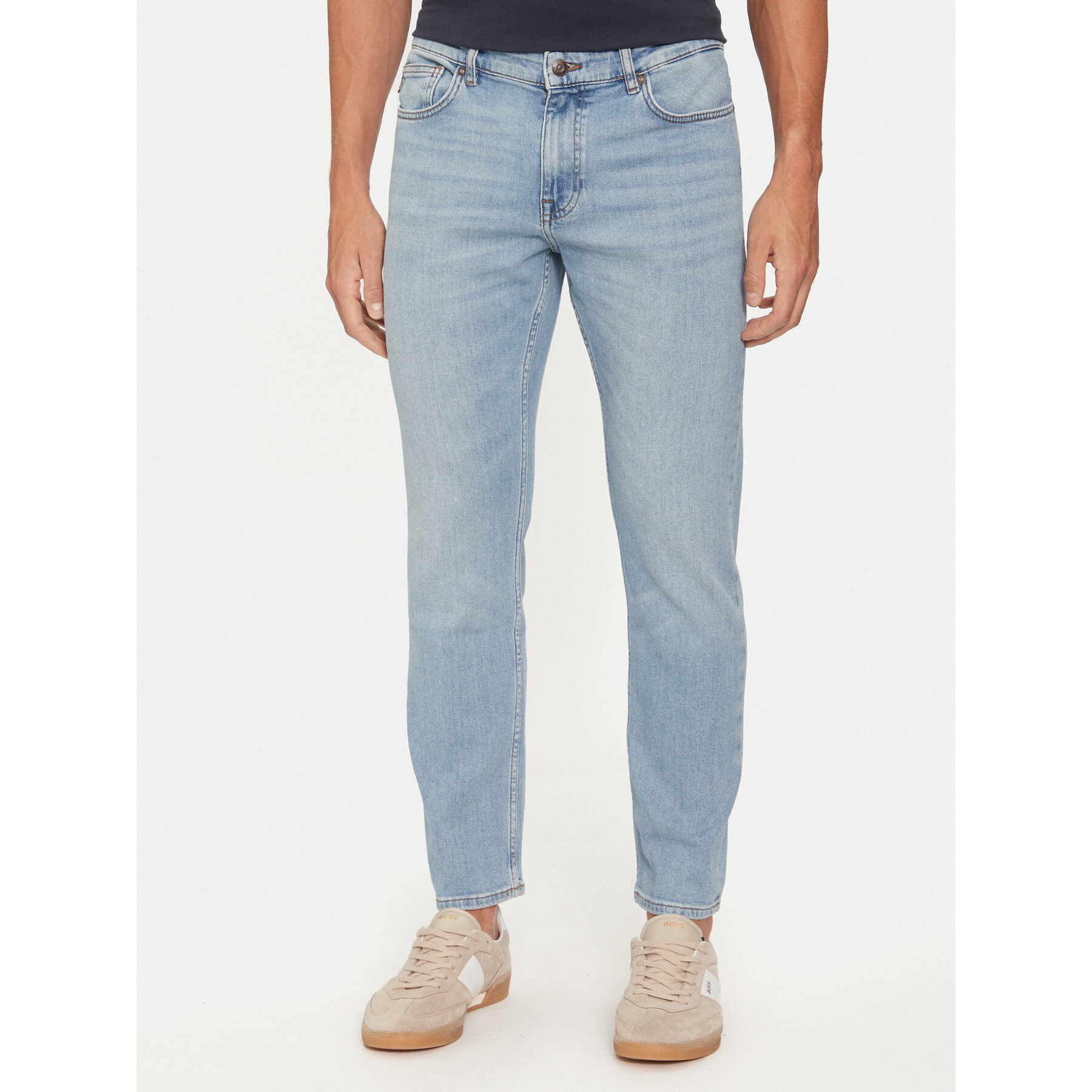 Boss Jeansy Delaware 50524029 Niebieski Slim Fit
