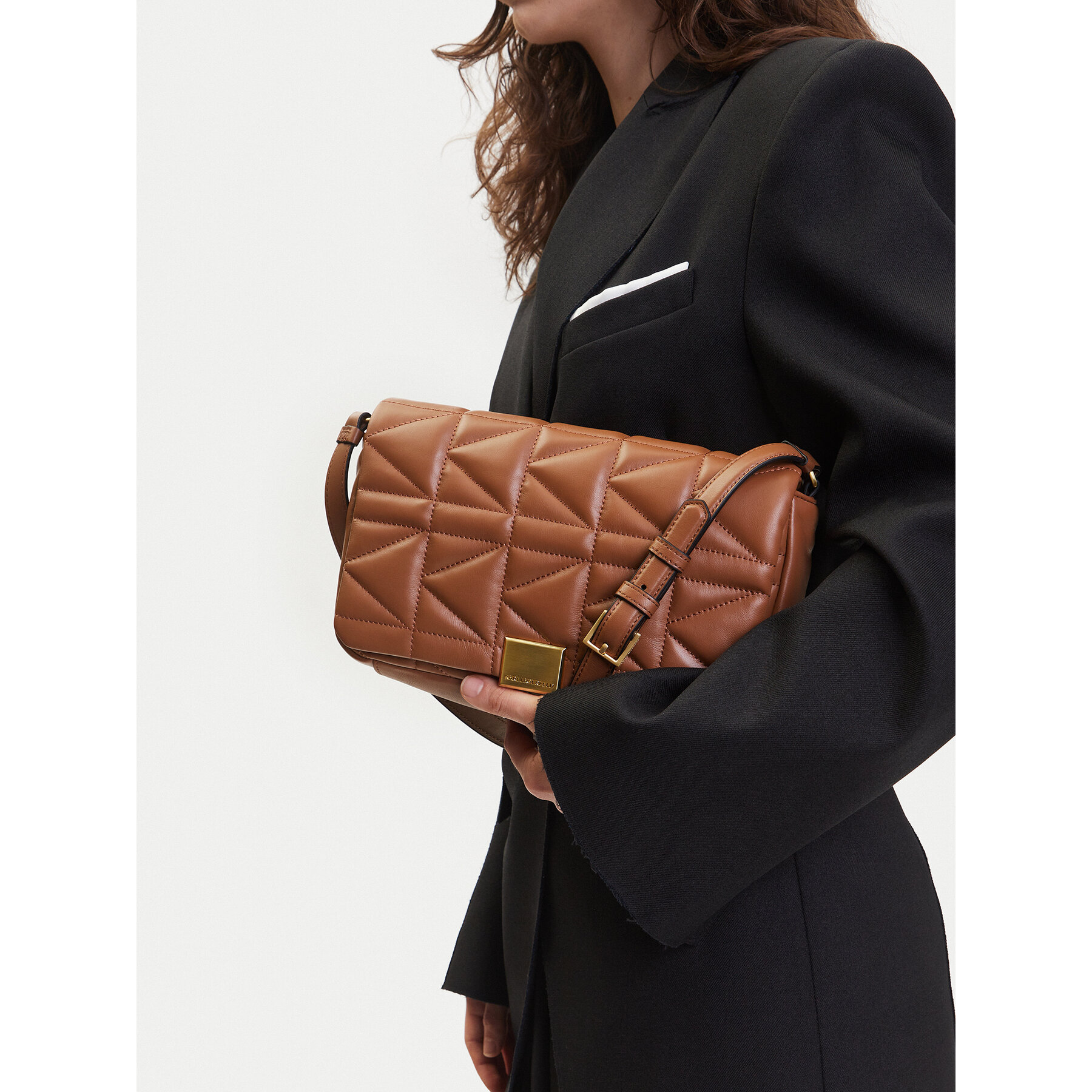 KARL LAGERFELD Torebka A1W30437 Brązowy