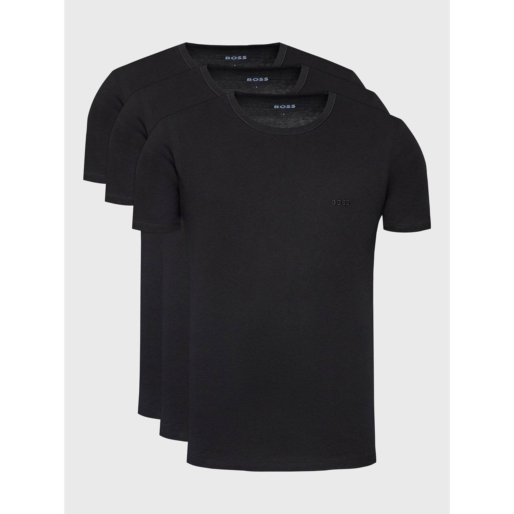 BOSS Komplet t-shirtów Classic 50475284 Czarny Regular Fit