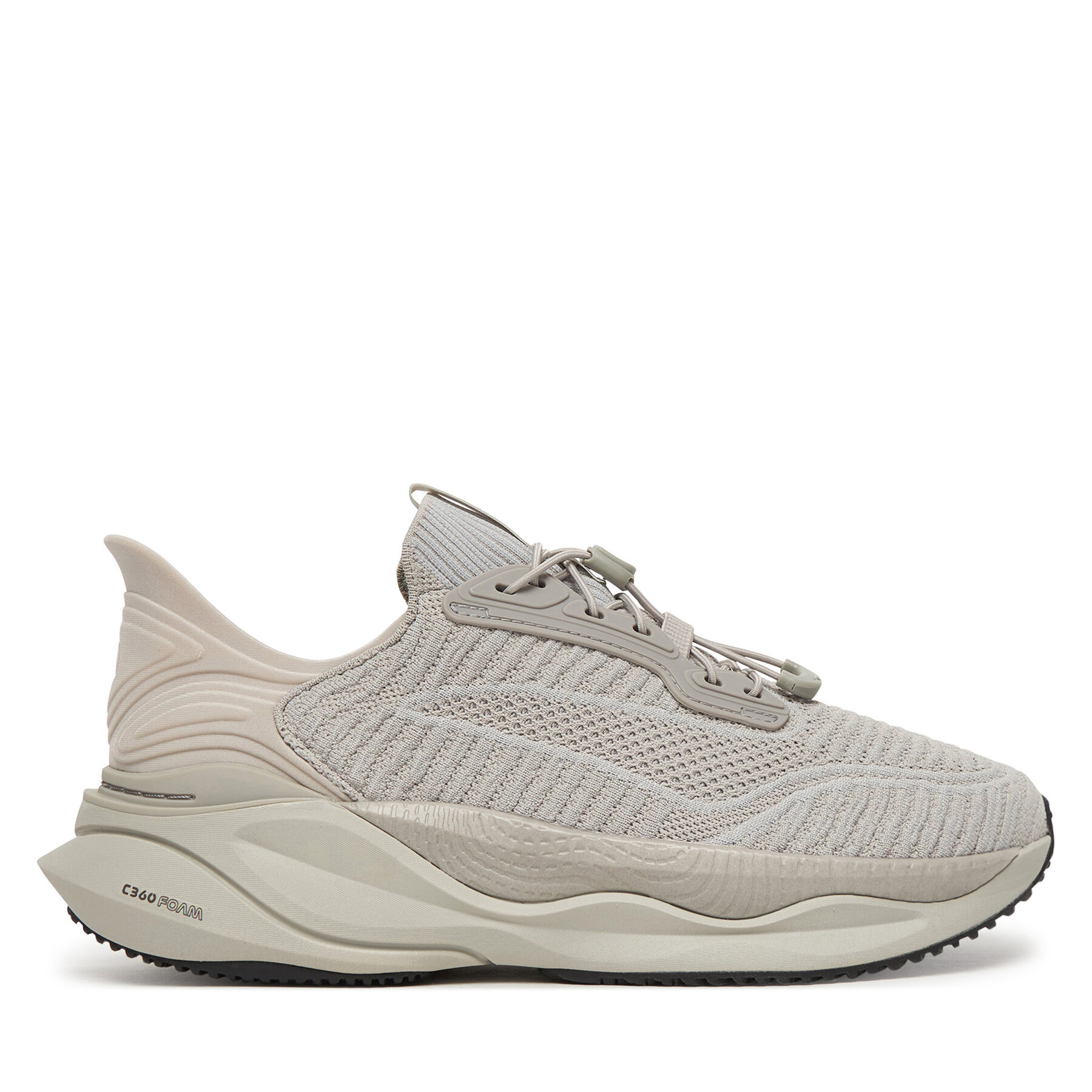 Clarks Sneakersy Pace Rise 26187372 Szary