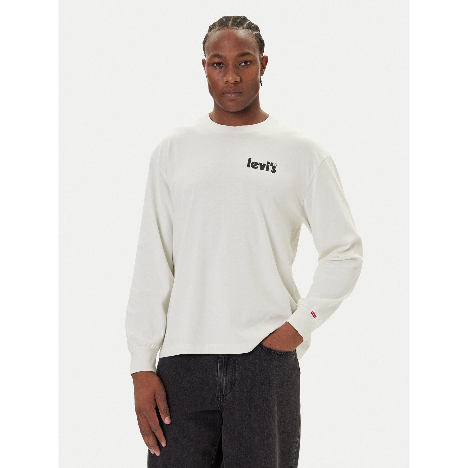 Levi's® T-Shirt Authentic 005N7-0000 Écru Regular Fit