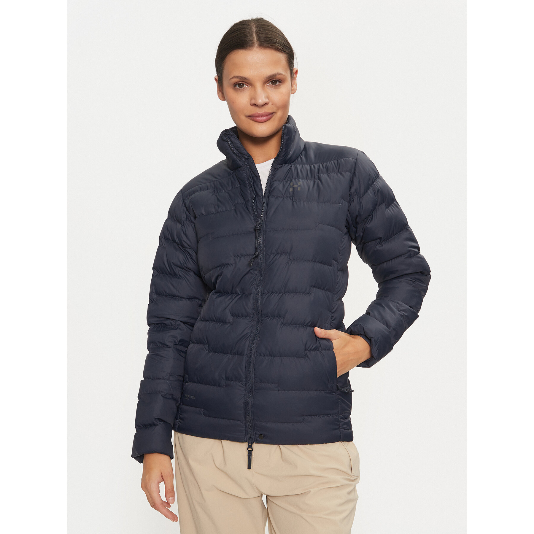 Haglöfs Kurtka puchowa ROC Flash 607465 Granatowy Standard Fit