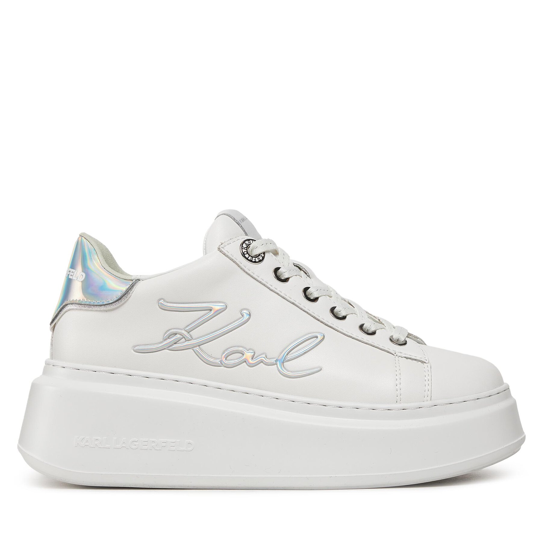 KARL LAGERFELD Sneakersy KL63510A Biały