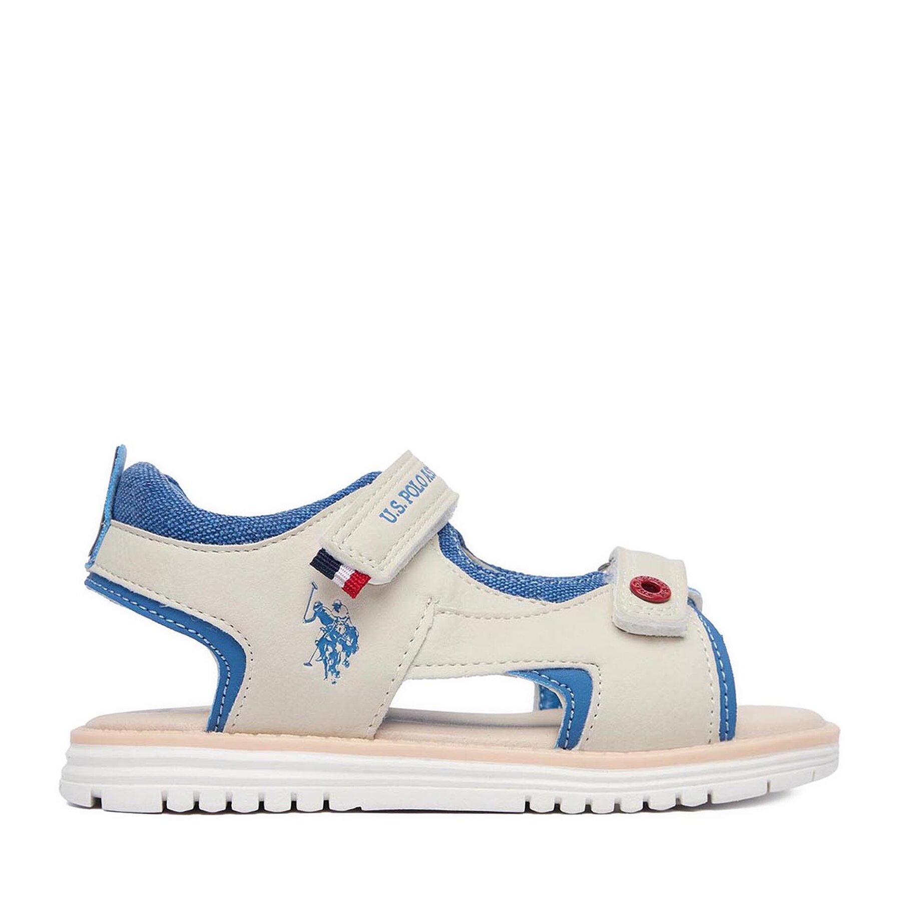 U.S. Polo Assn. Sandały EO-GARDA003K/6Y1 Szary jasny