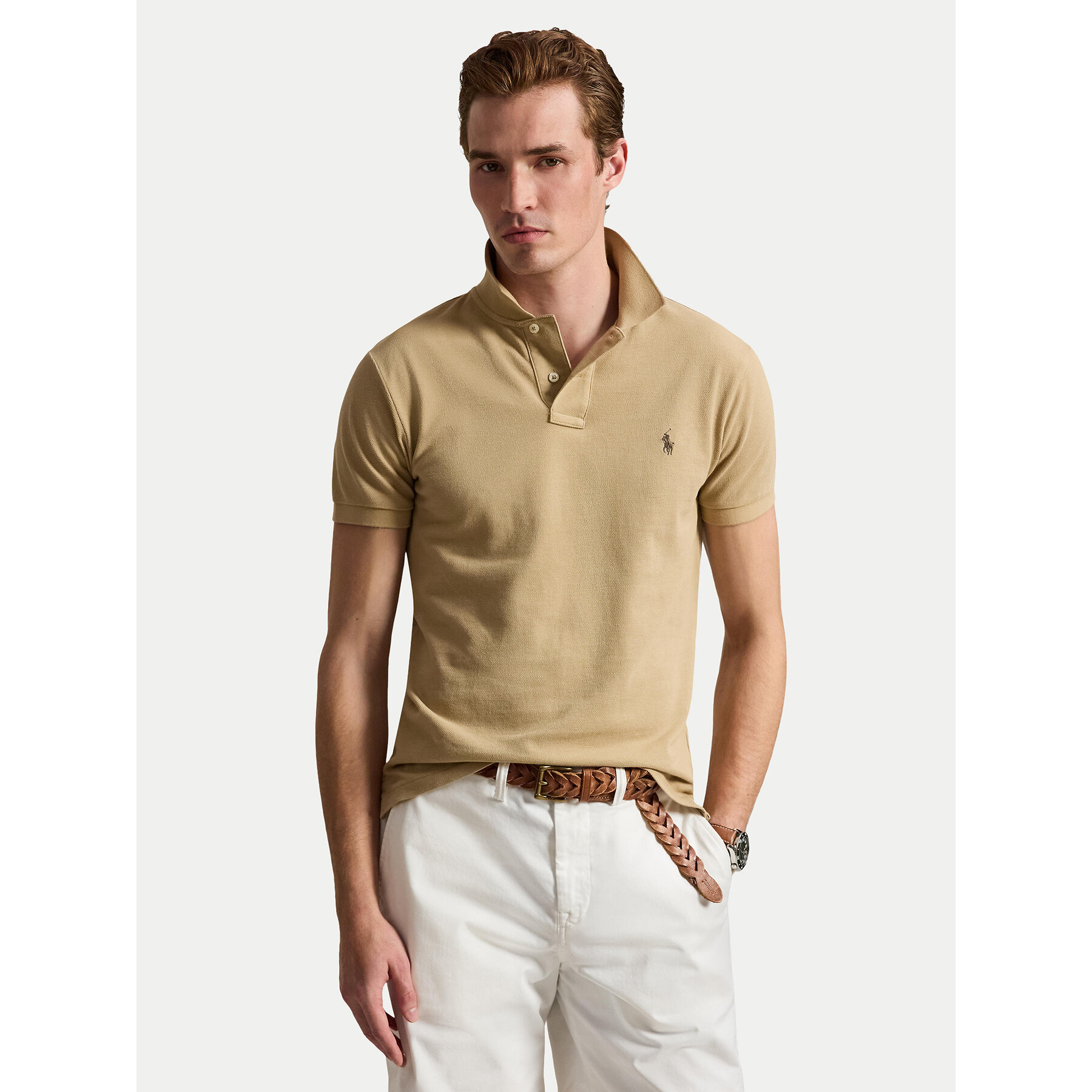 Polo Ralph Lauren Polo 710536856511 Beżowy Regular Fit