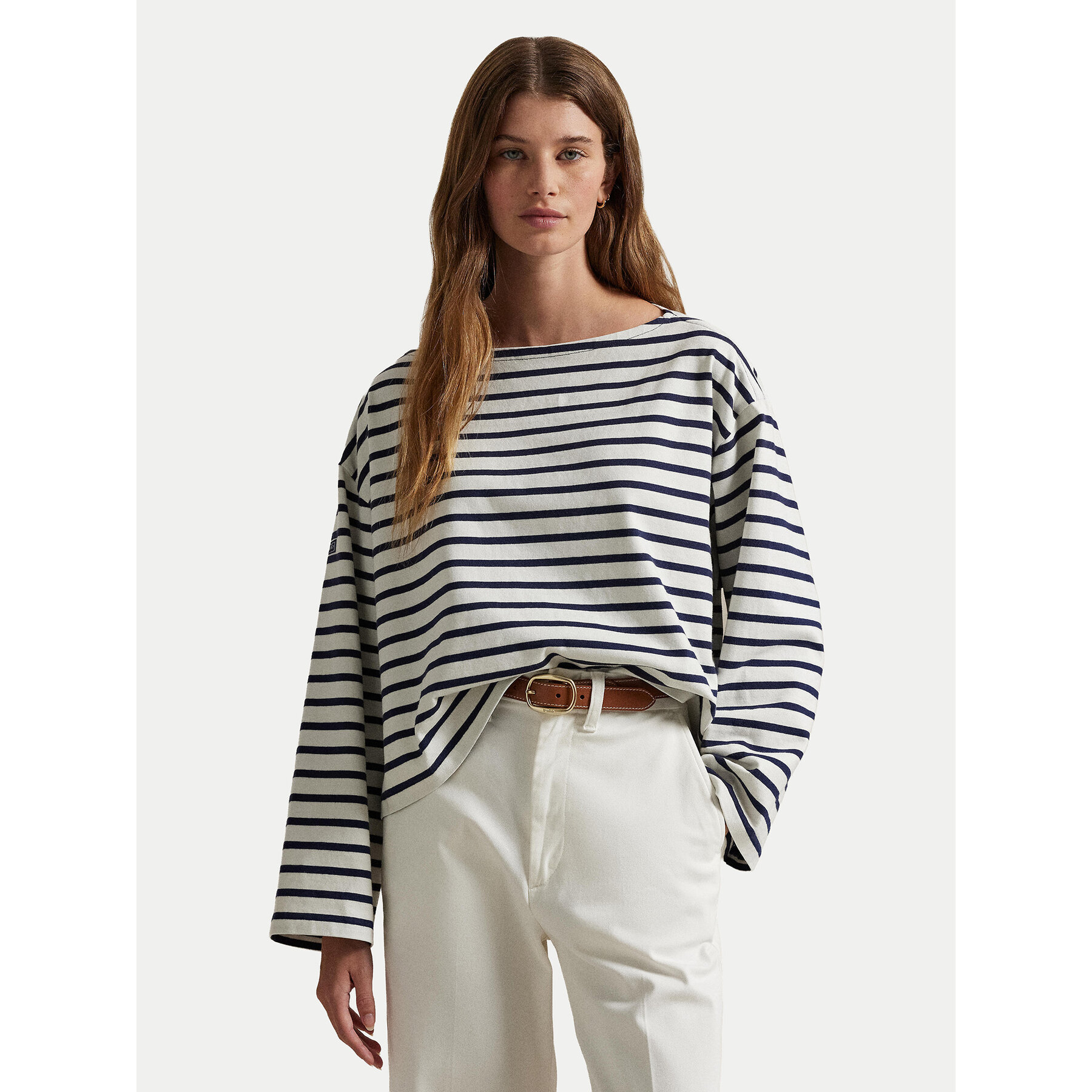 Polo Ralph Lauren Bluzka 211959103004 Granatowy Relaxed Fit