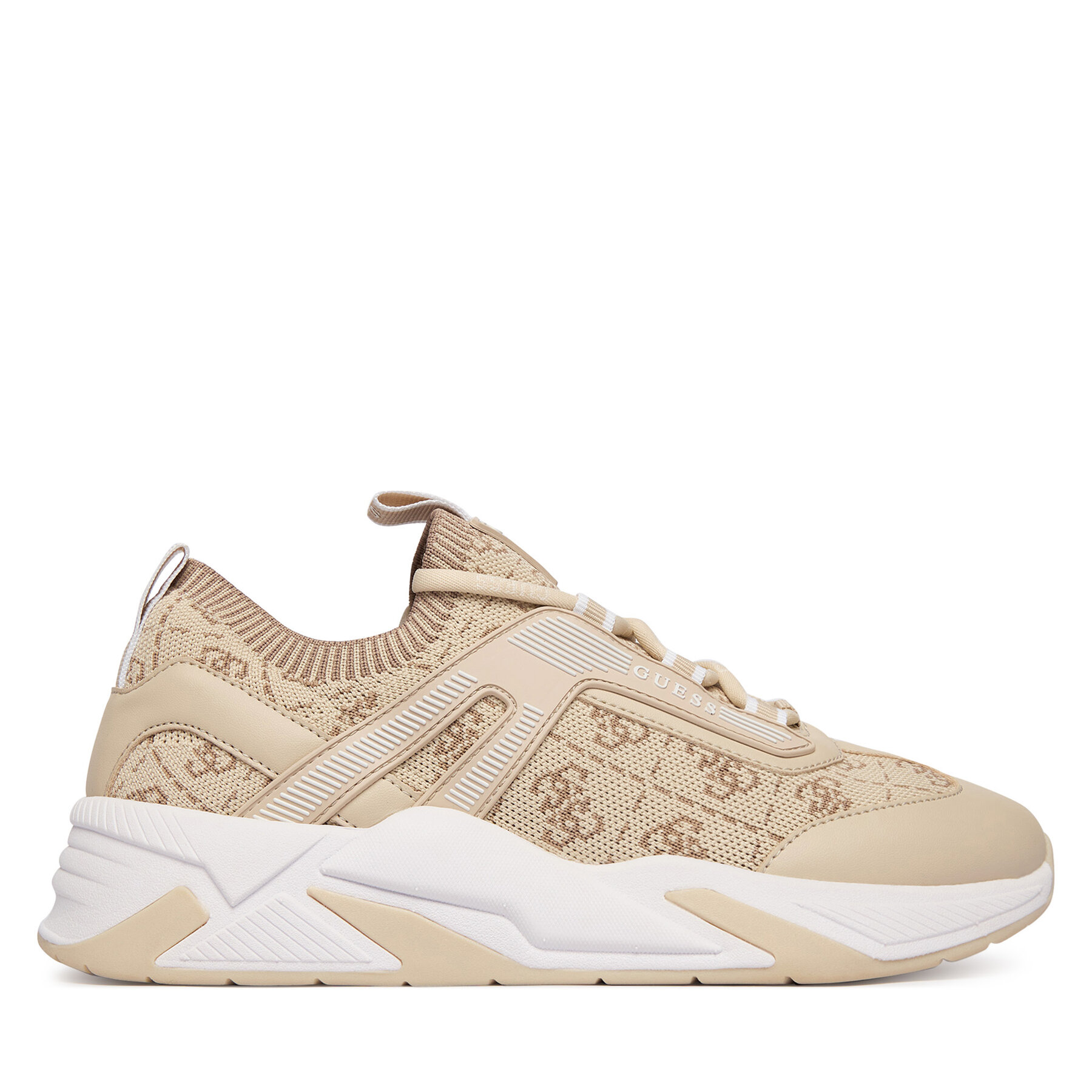 Guess Sneakersy FLPGEN FAM12 Beżowy