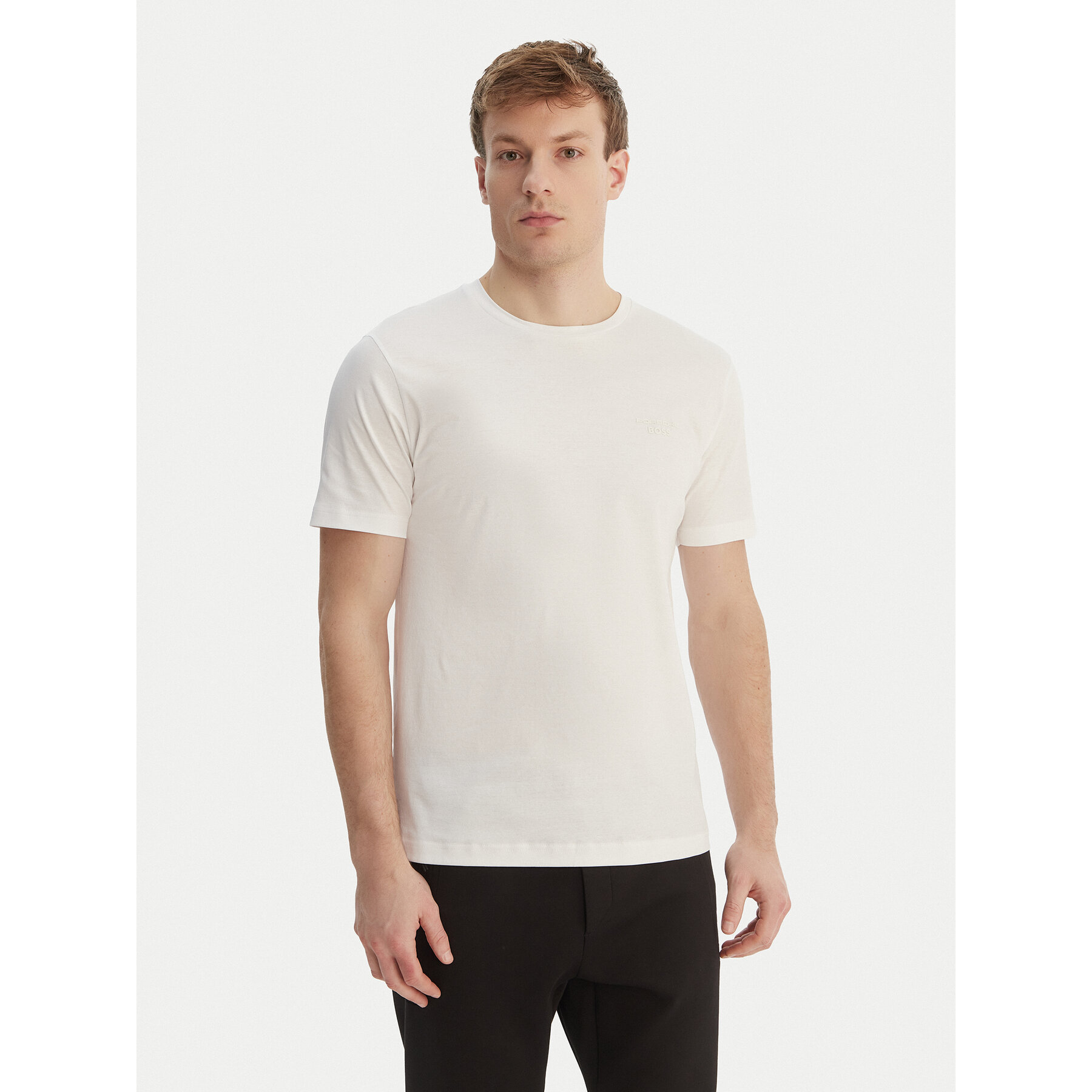 BOSS T-Shirt Spitir 70 50562696 Biały Regular Fit