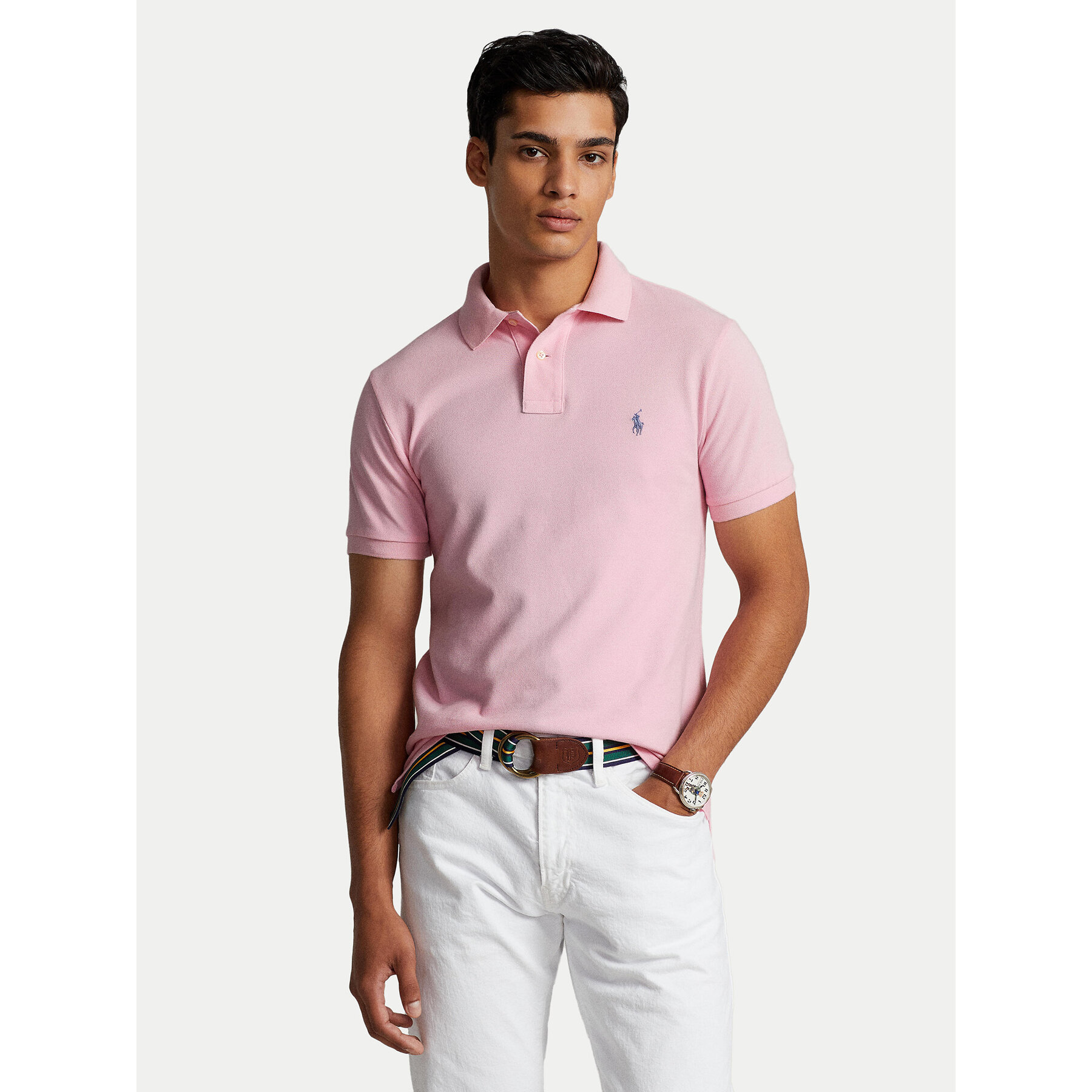 Polo Ralph Lauren Polo Core Replen 710795080 Różowy Slim Fit