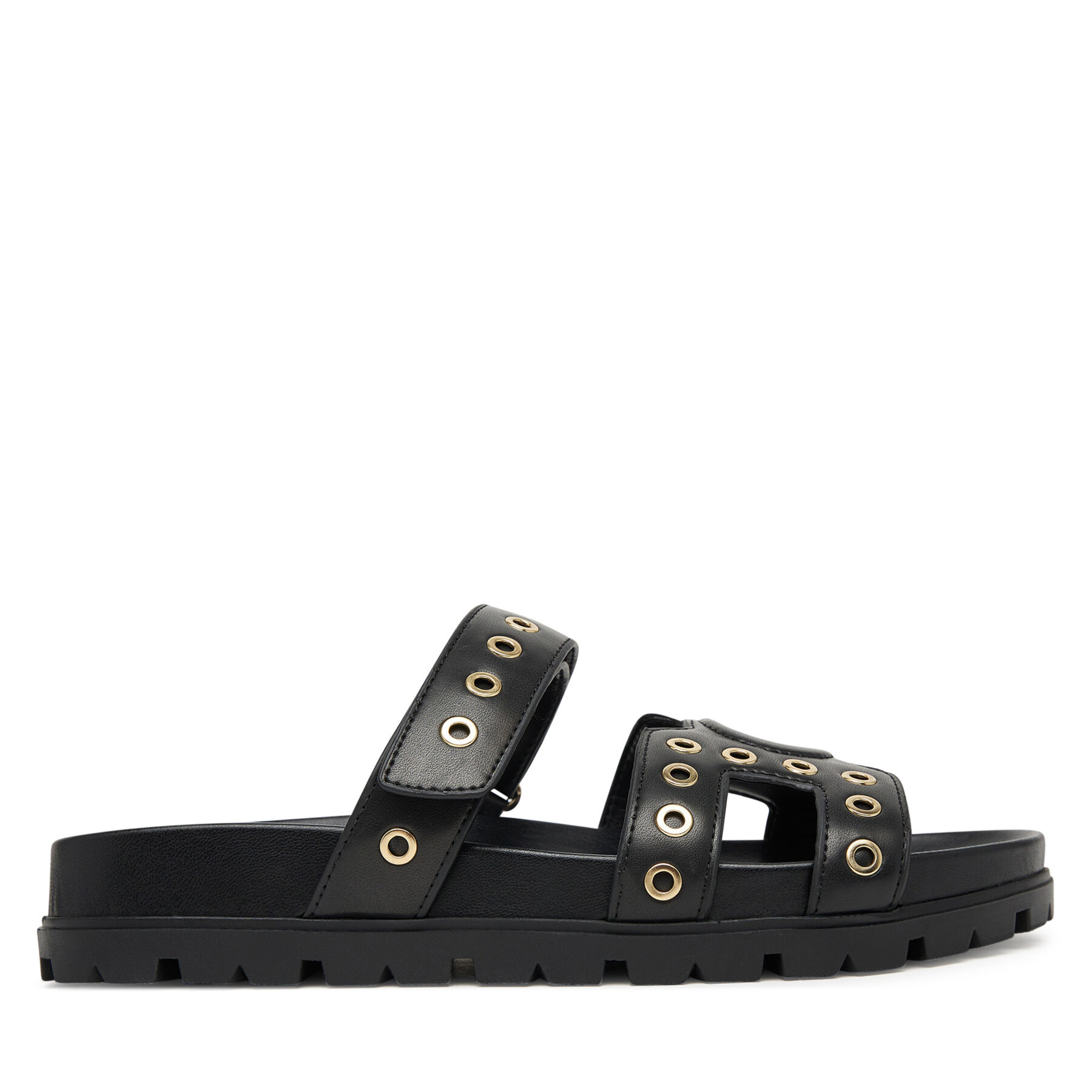 Guess Klapki FLPFAS ELE03 Czarny