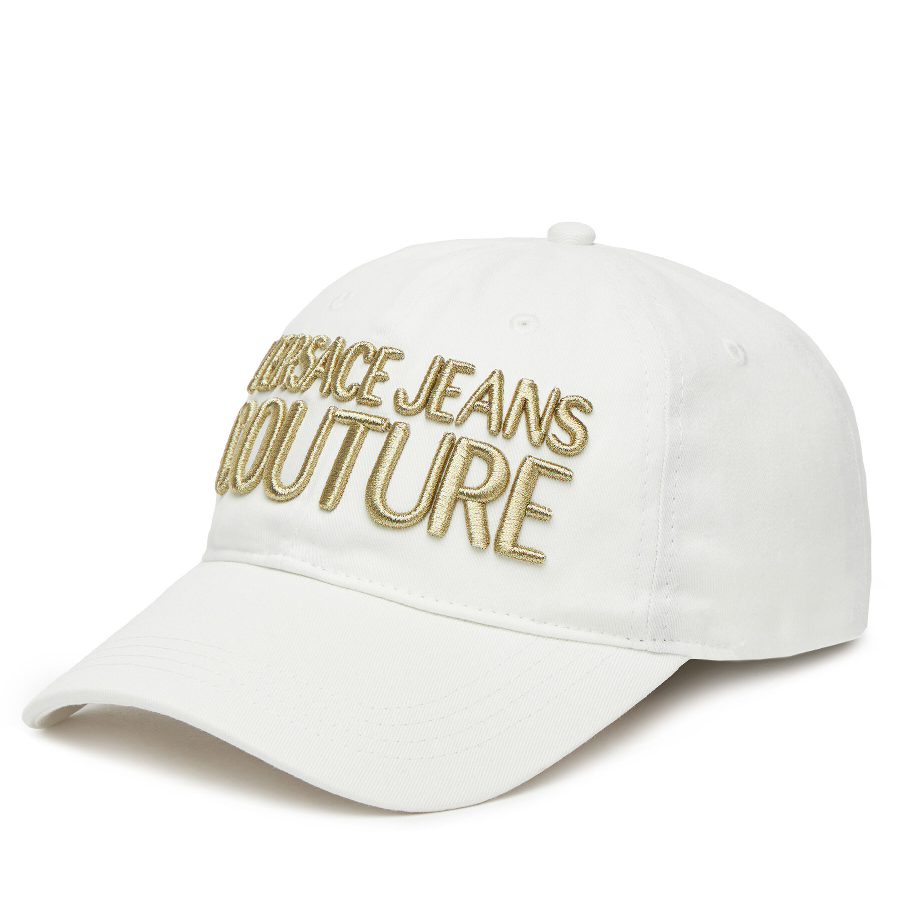 Versace Jeans Couture Czapka z daszkiem 78VAZK32 Biały