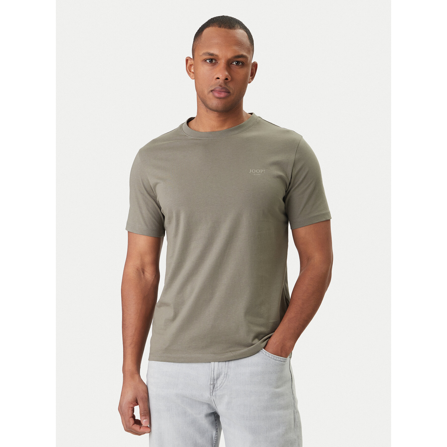 JOOP! Jeans T-Shirt Alphis 30045926 Zielony Modern Fit