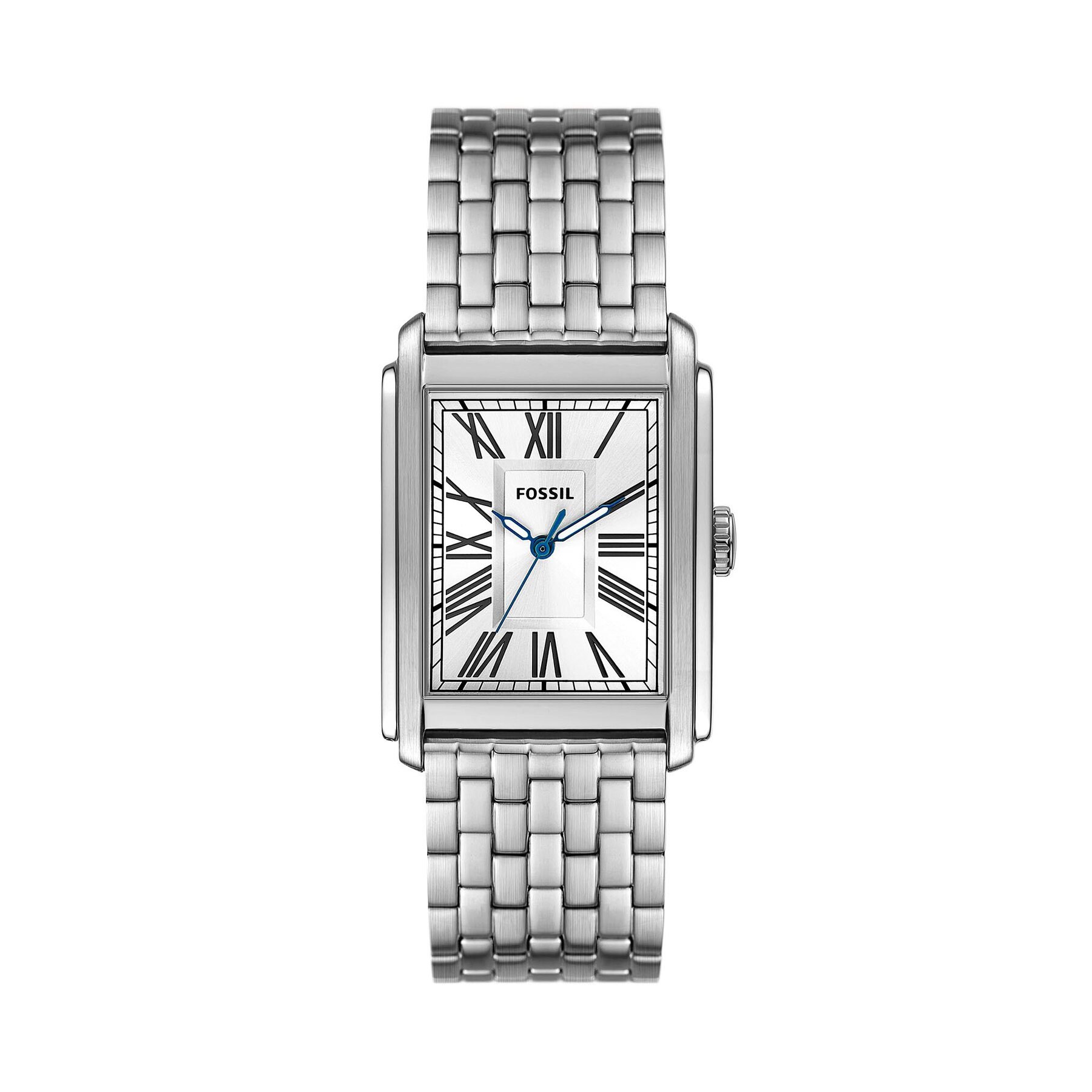 Fossil Zegarek Carraway FS6008 Srebrny