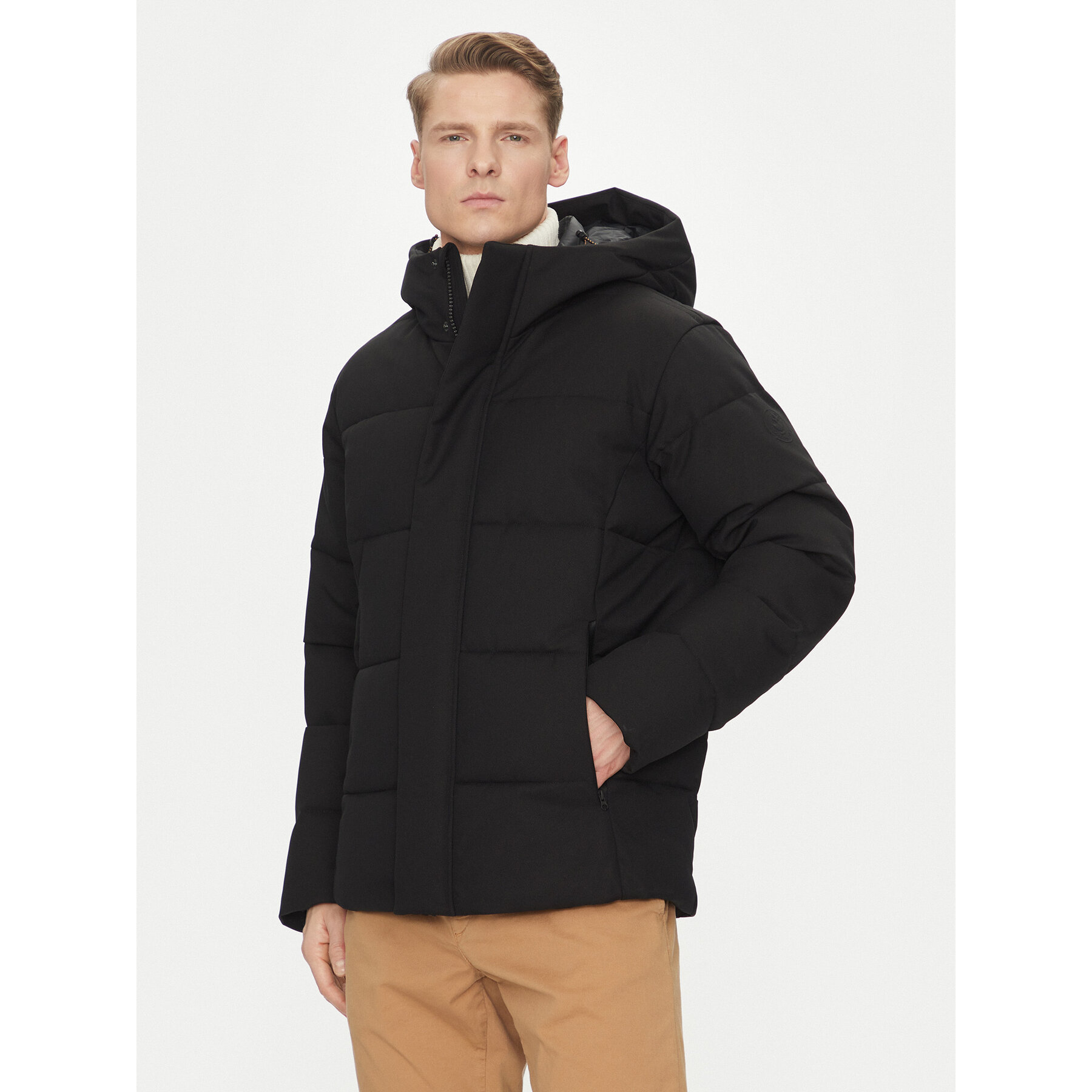 Save The Duck Kurtka zimowa D31779M WULY19 Czarny Regular Fit