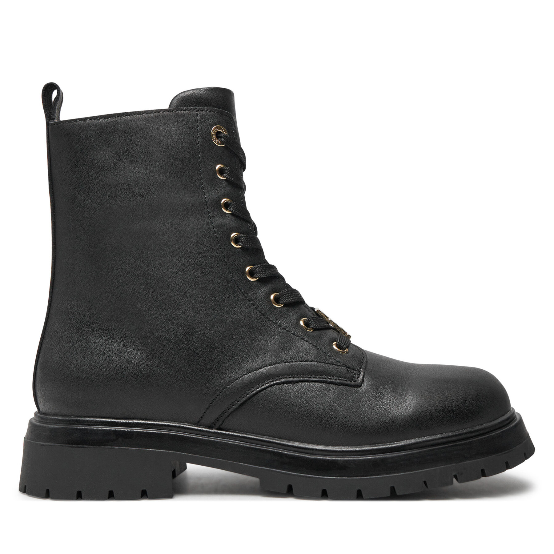 Tommy Hilfiger Trapery Lace Up Bootie T3A5-33568-0092 S Czarny