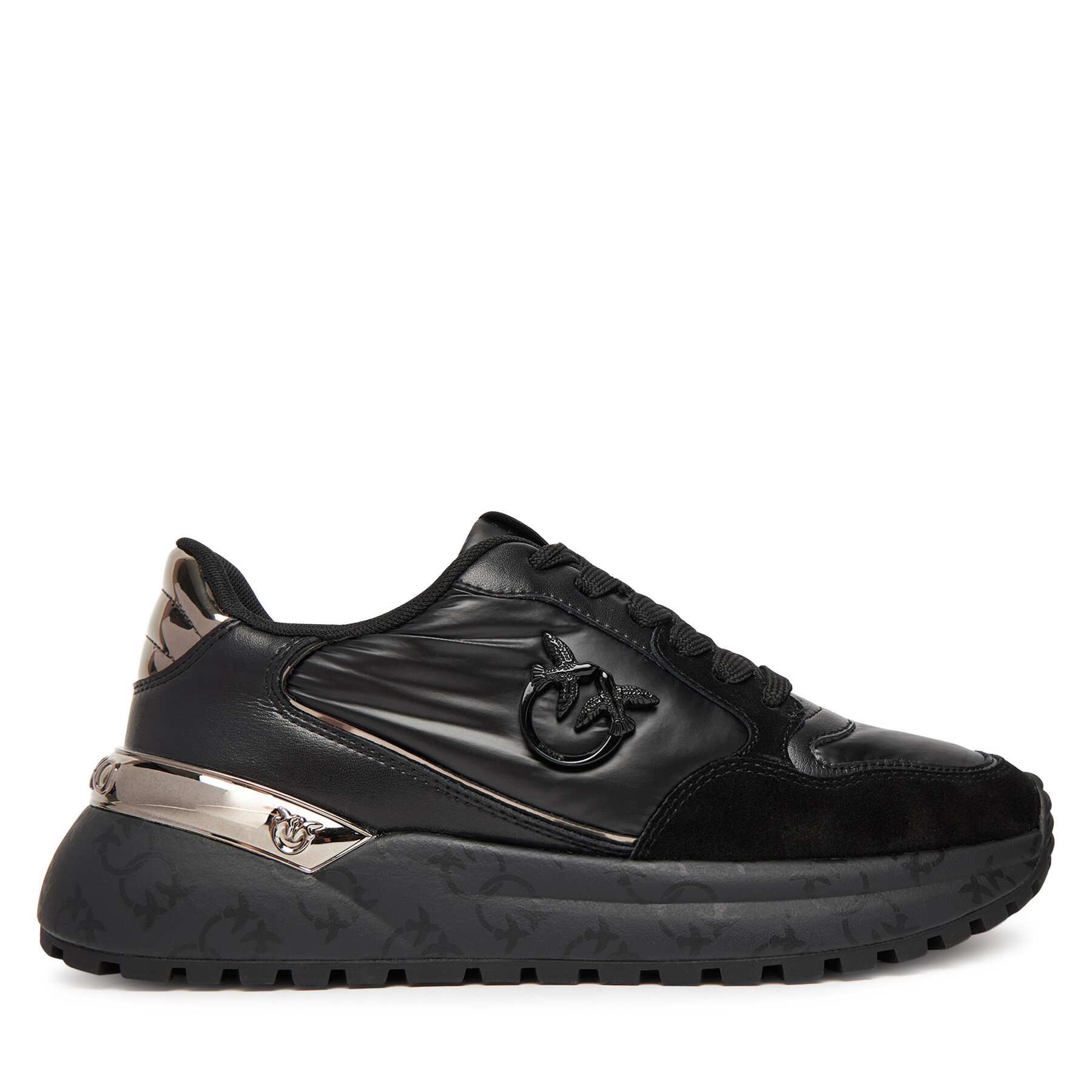 PINKO Sneakersy Gem 07 SS0055P106 Czarny