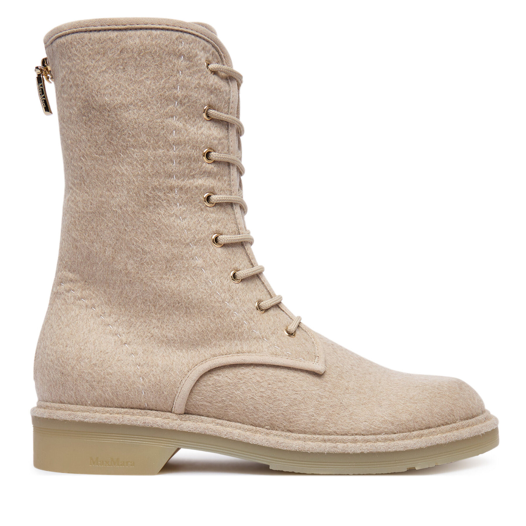 Max Mara Trzewiki Bakerzip 2524796092600 Beżowy
