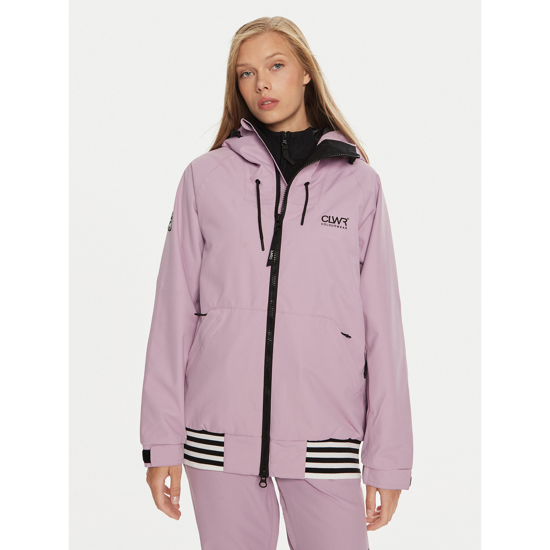 Colourwear Kurtka narciarska 7010319 Fioletowy Regular Fit