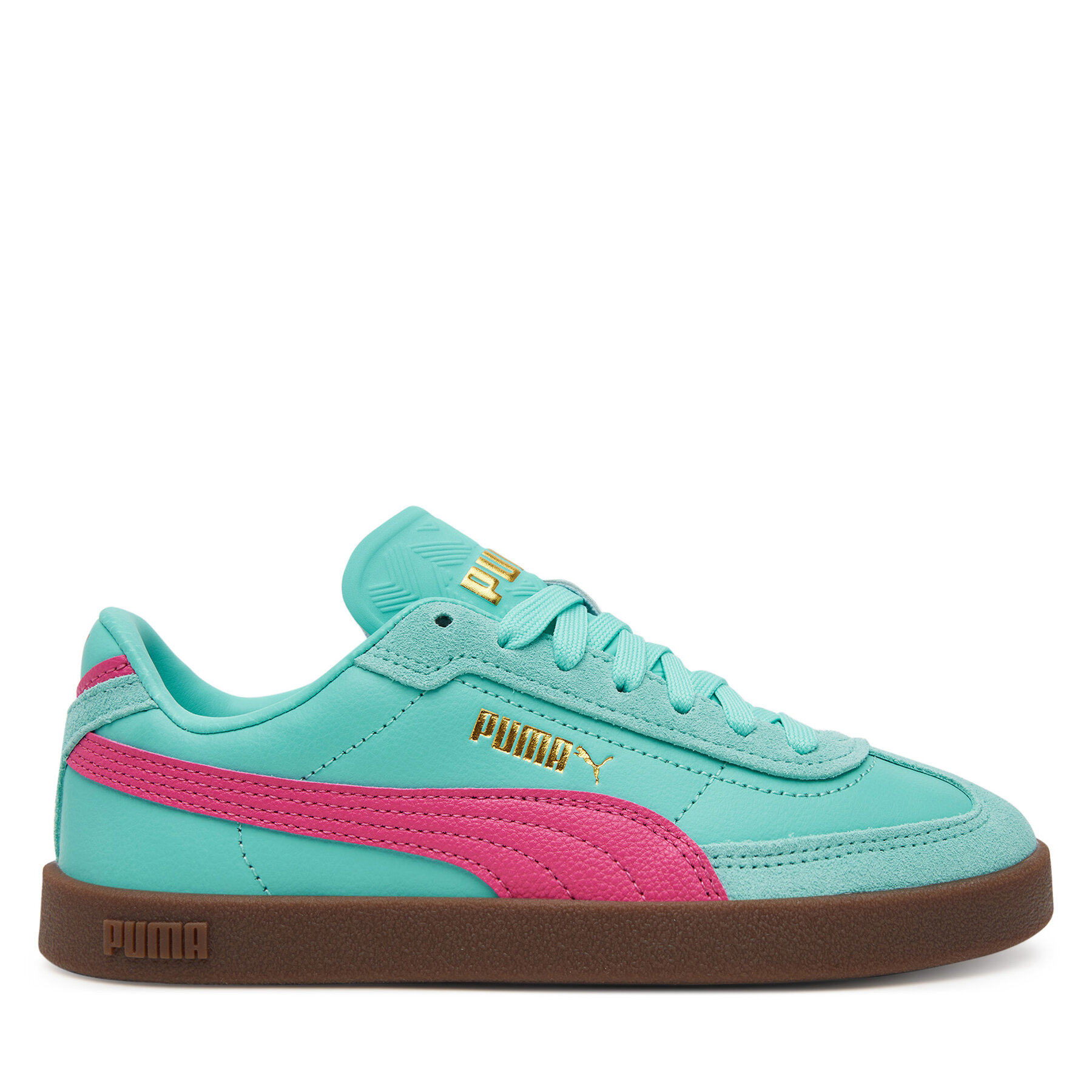 Puma Sneakersy Puma Club II Era Jr 401489 04 Turkusowy