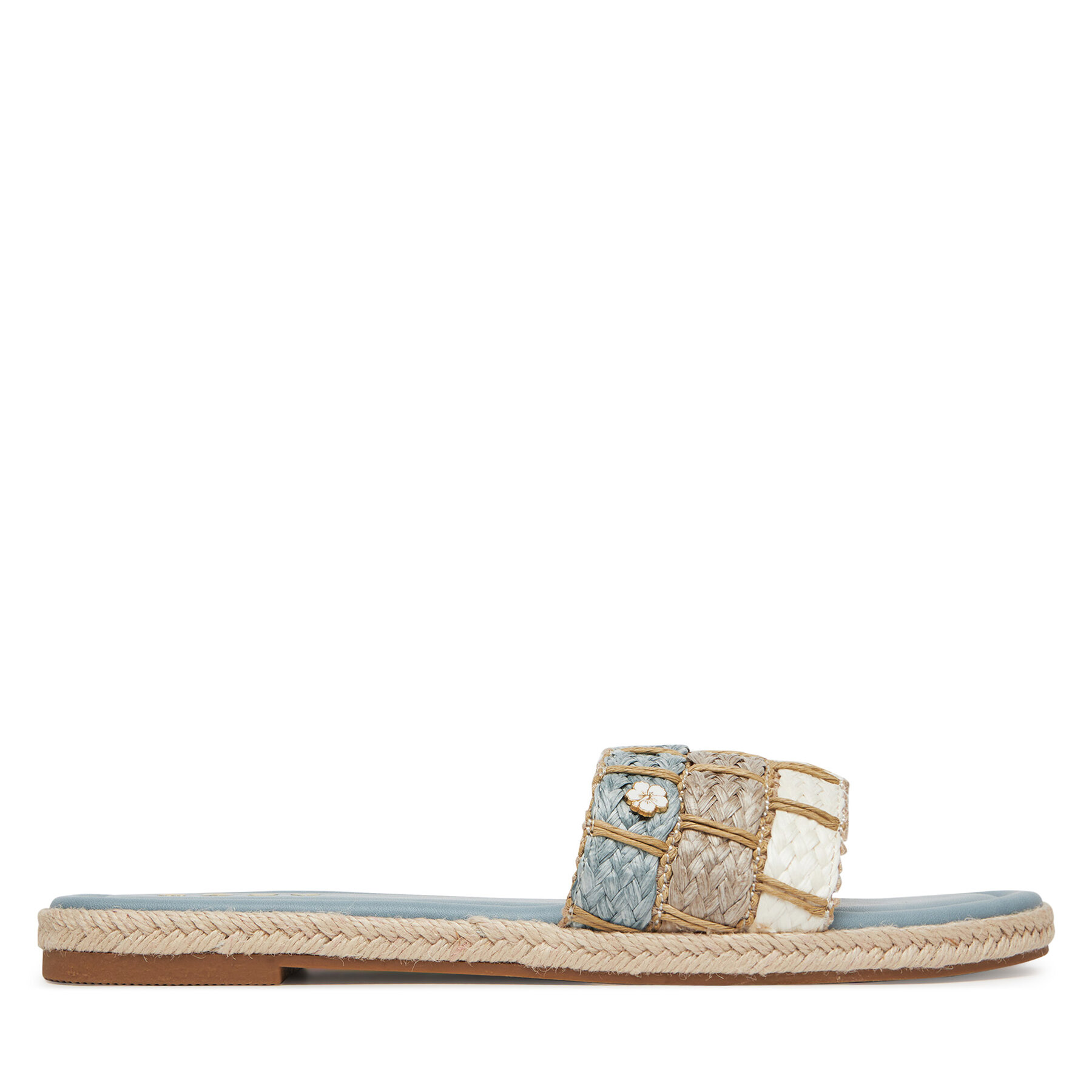 Roxy Espadryle E6018-5 Niebieski