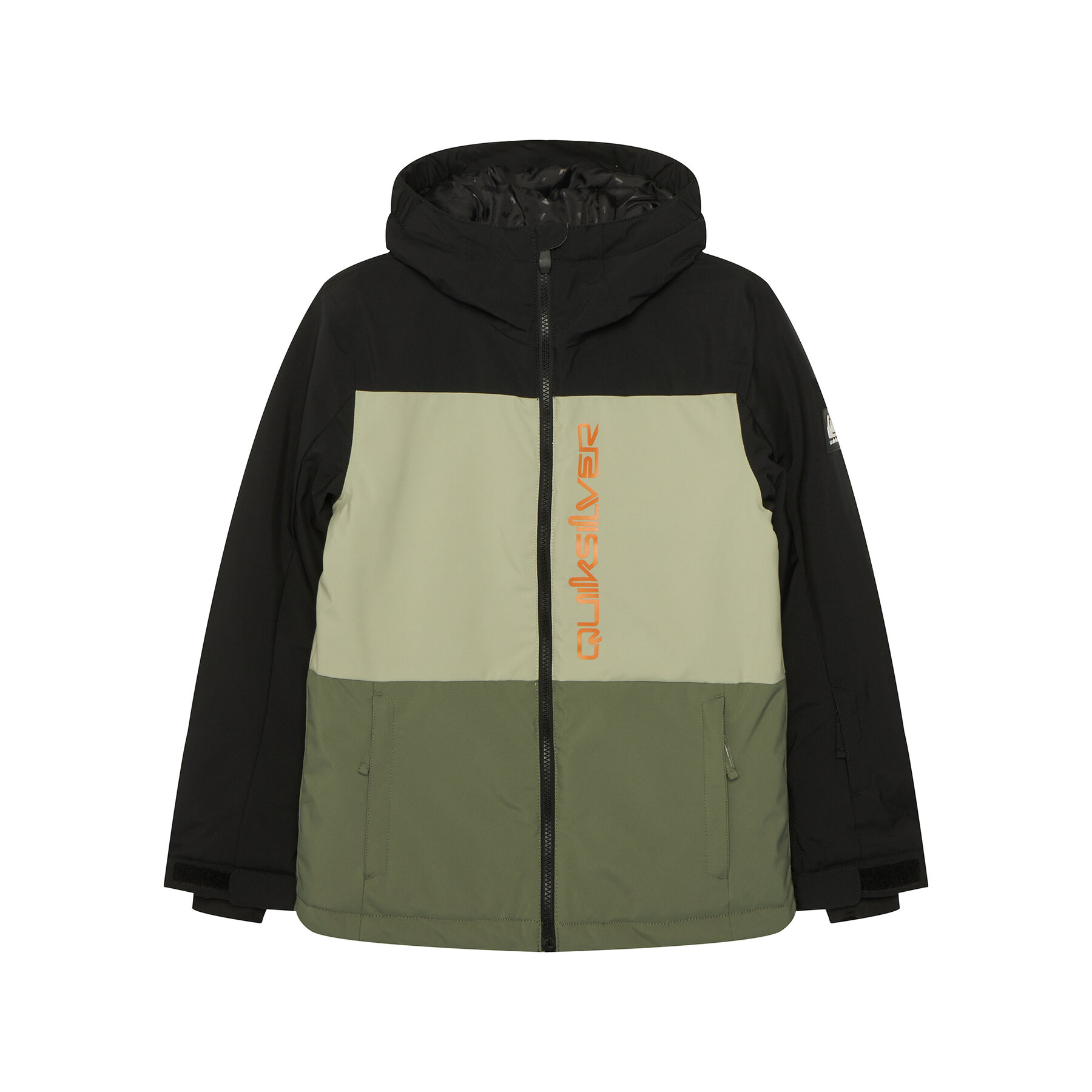 Quiksilver Kurtka snowboardowa Side Hit EQBTJ03195 Zielony Regular Fit