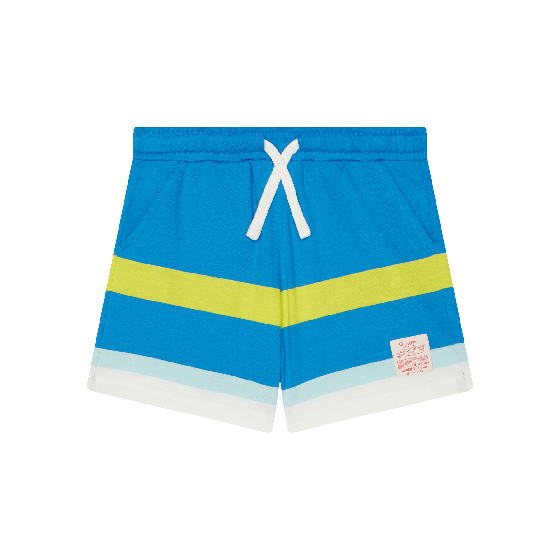 United Colors Of Benetton Szorty sportowe 3FZMG901U Niebieski Regular Fit