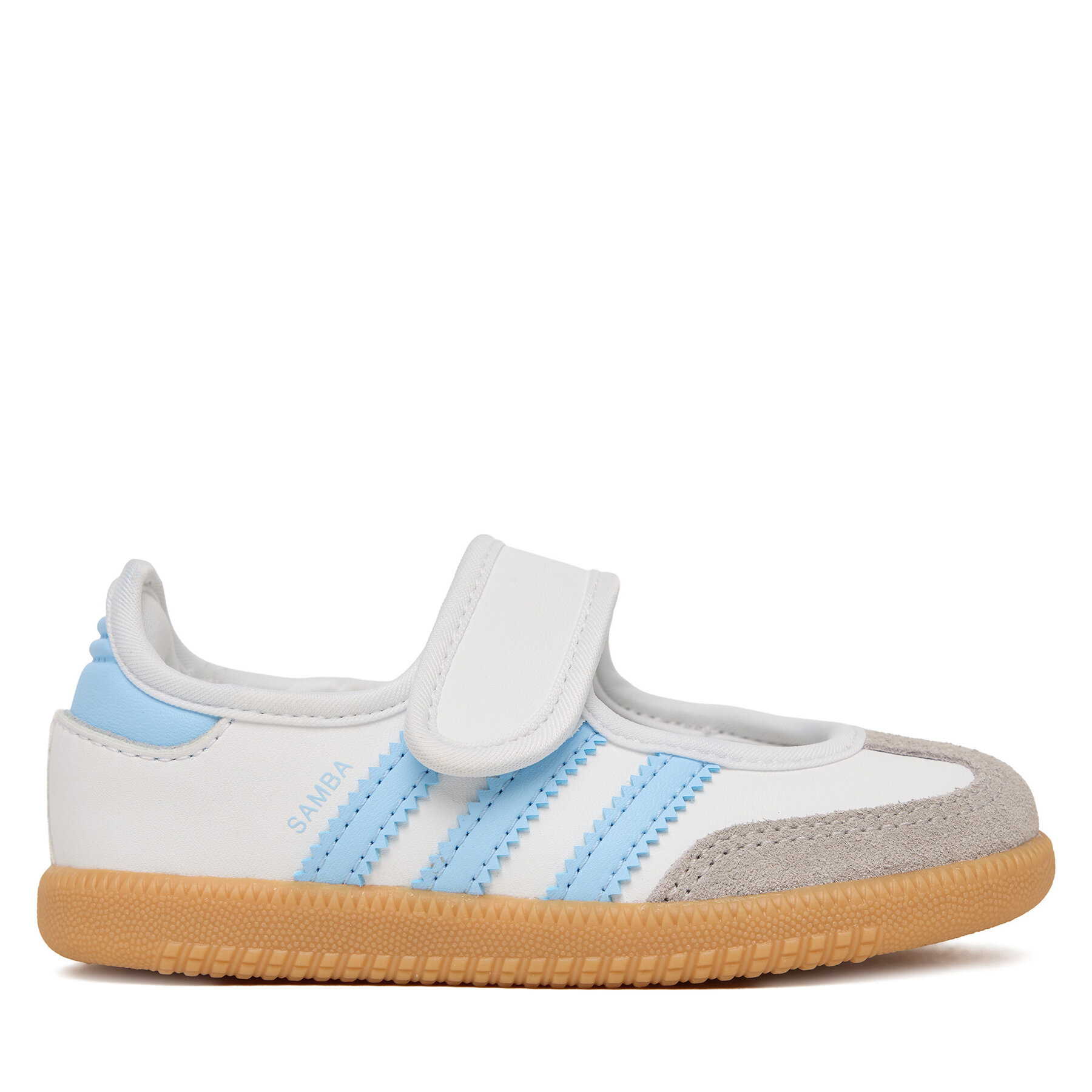 adidas Baleriny Samba Jane C JQ9322 Biały