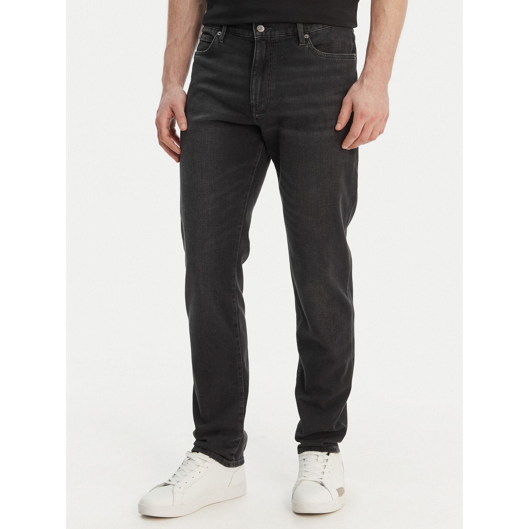 Tommy Hilfiger Jeansy Denton Lux MW0MW42321 Szary Regular Fit