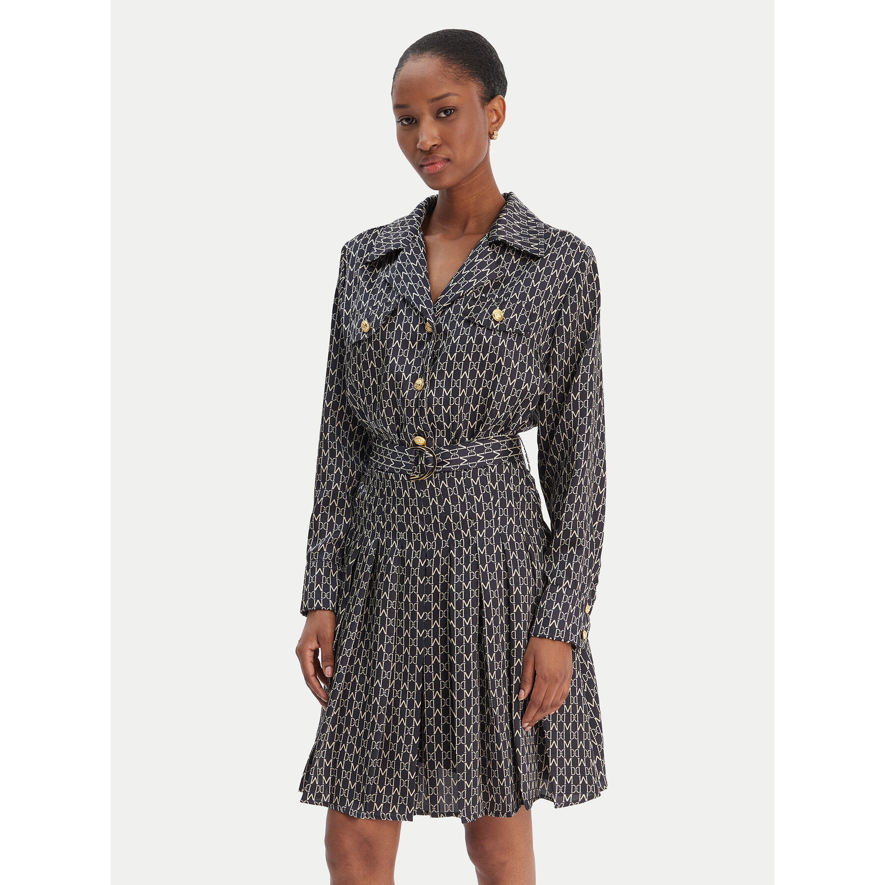 Marciano Guess Sukienka codzienna 6RGK30 7435A Czarny Regular Fit