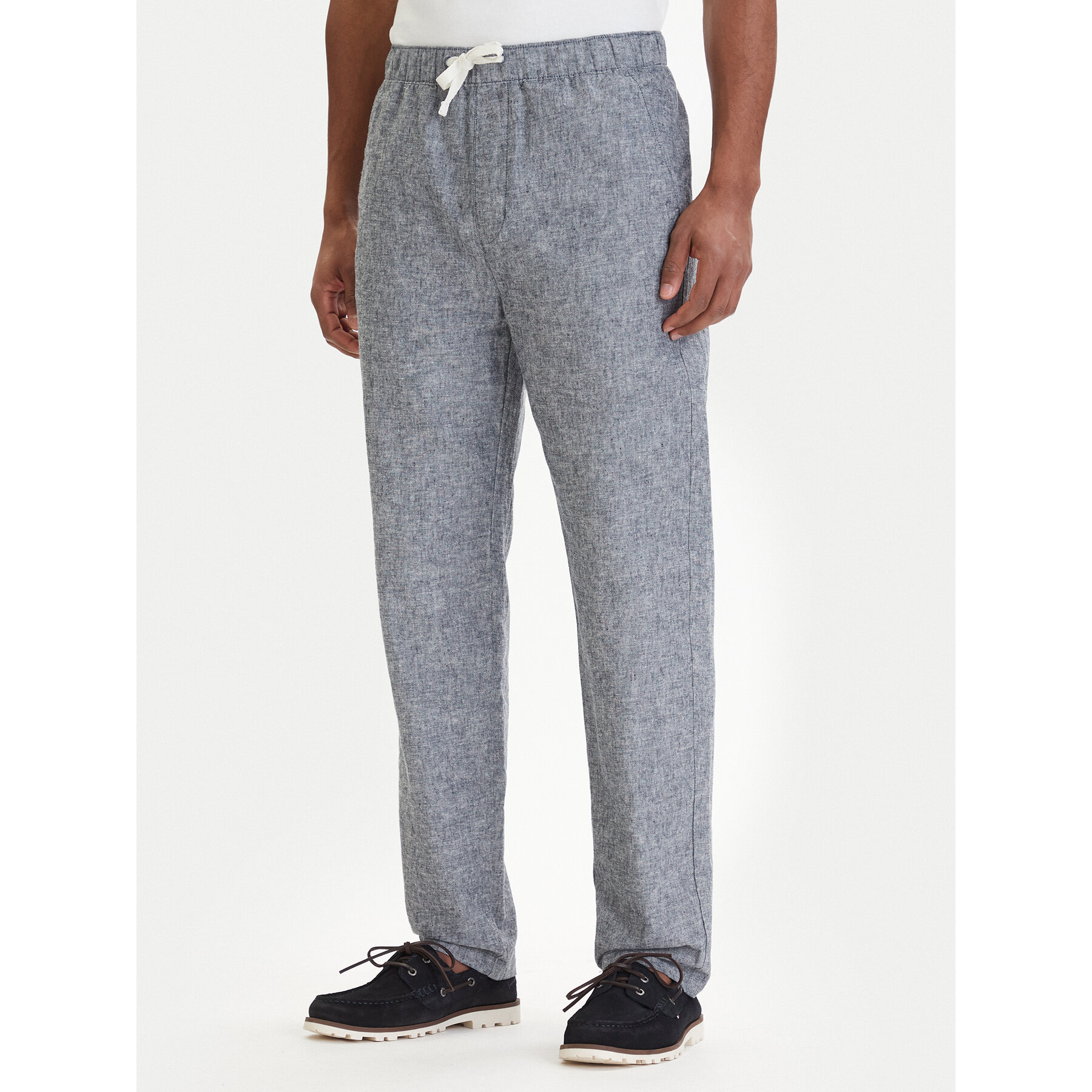 Tommy Jeans Spodnie materiałowe Sonny DM0DM22820 Niebieski Slim Fit