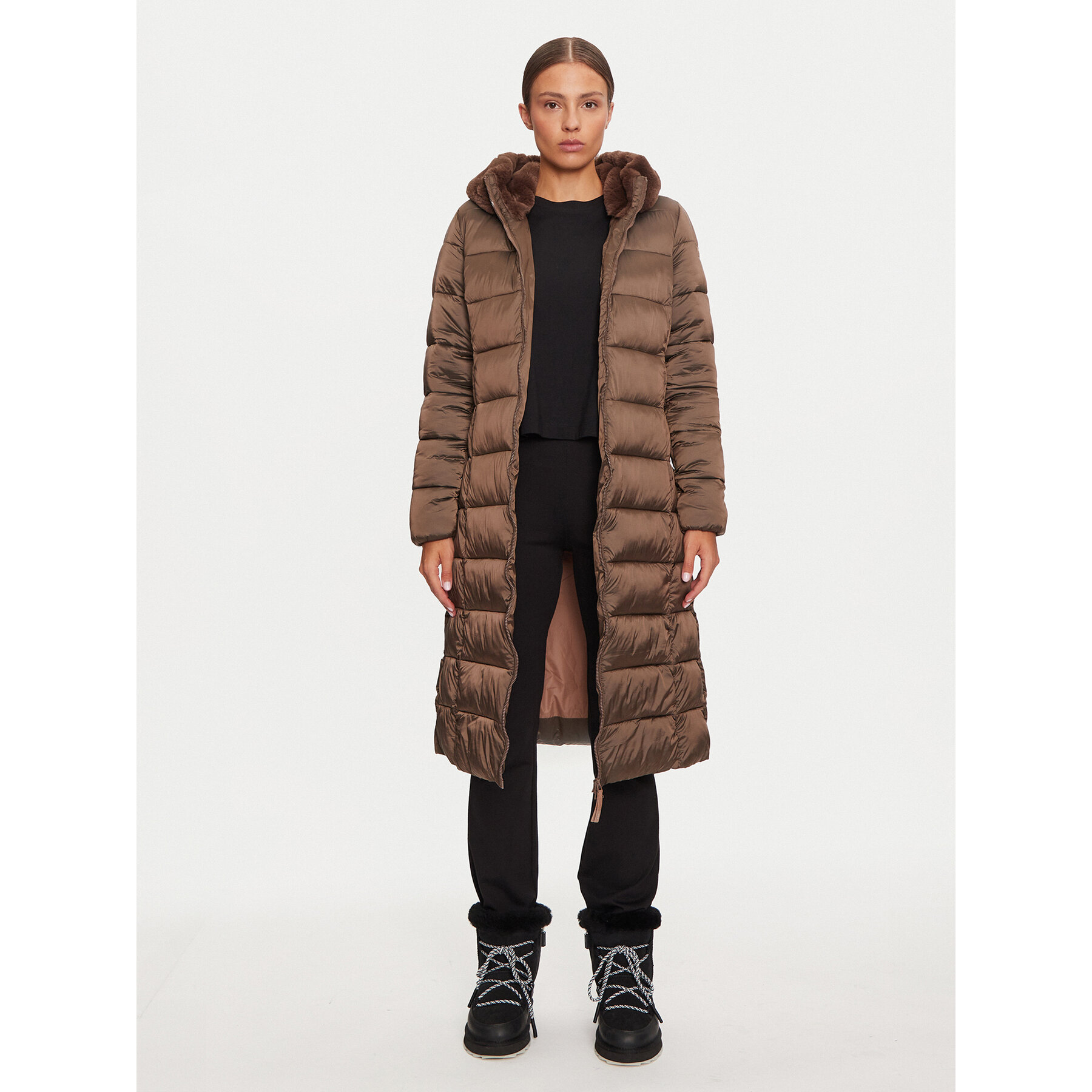 CMP Kurtka zimowa 34K0046F Brązowy Regular Fit