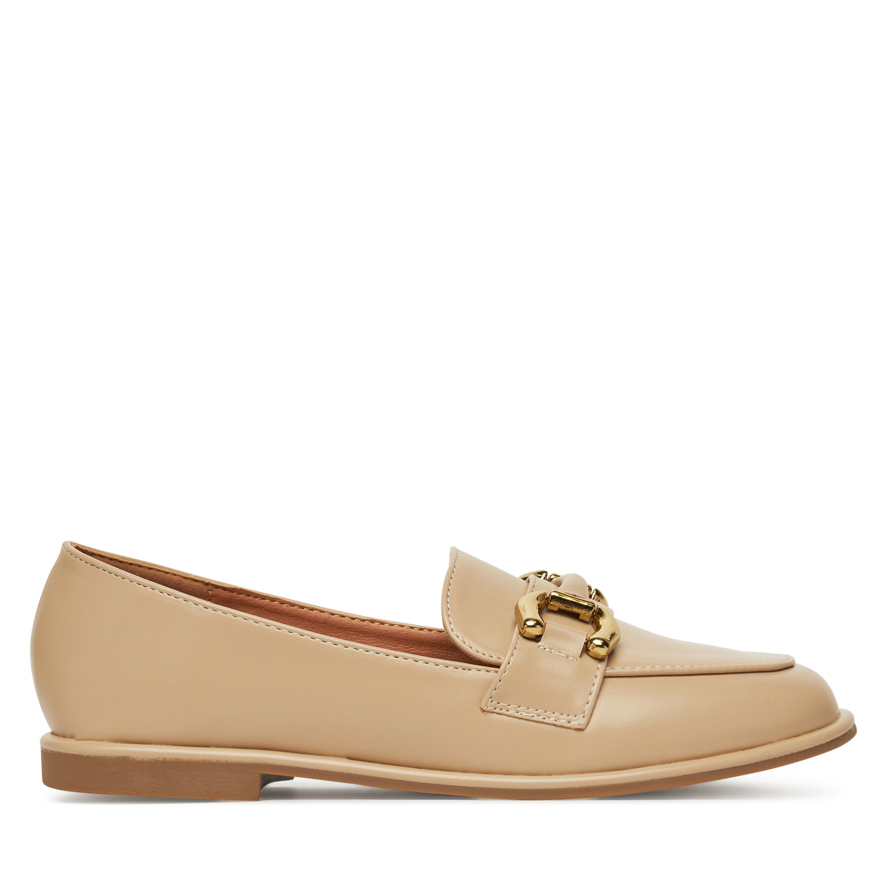 DeeZee Loafersy Y066 Beżowy