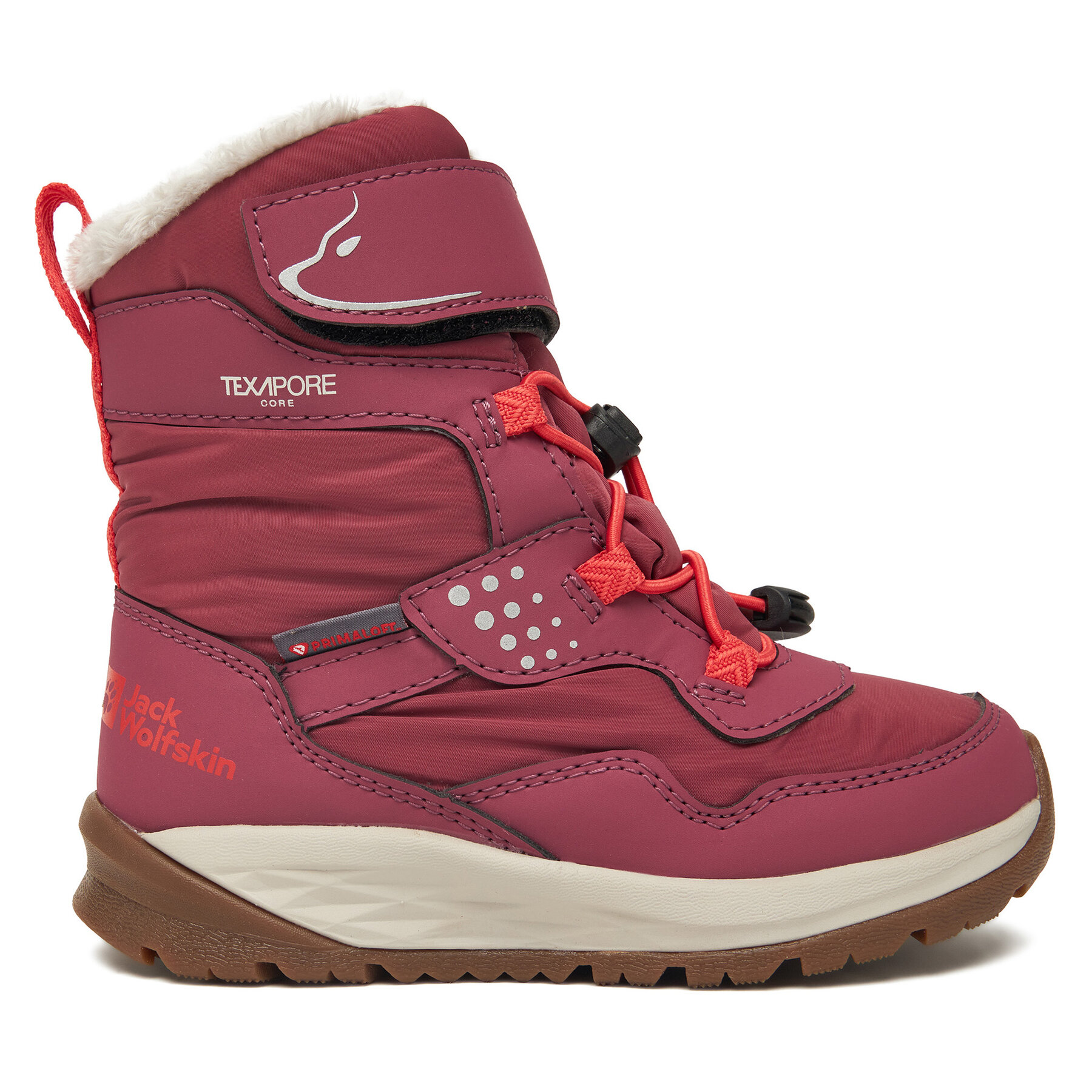 Jack Wolfskin Śniegowce Polar Bear-g Texapore High Vc K Różowy