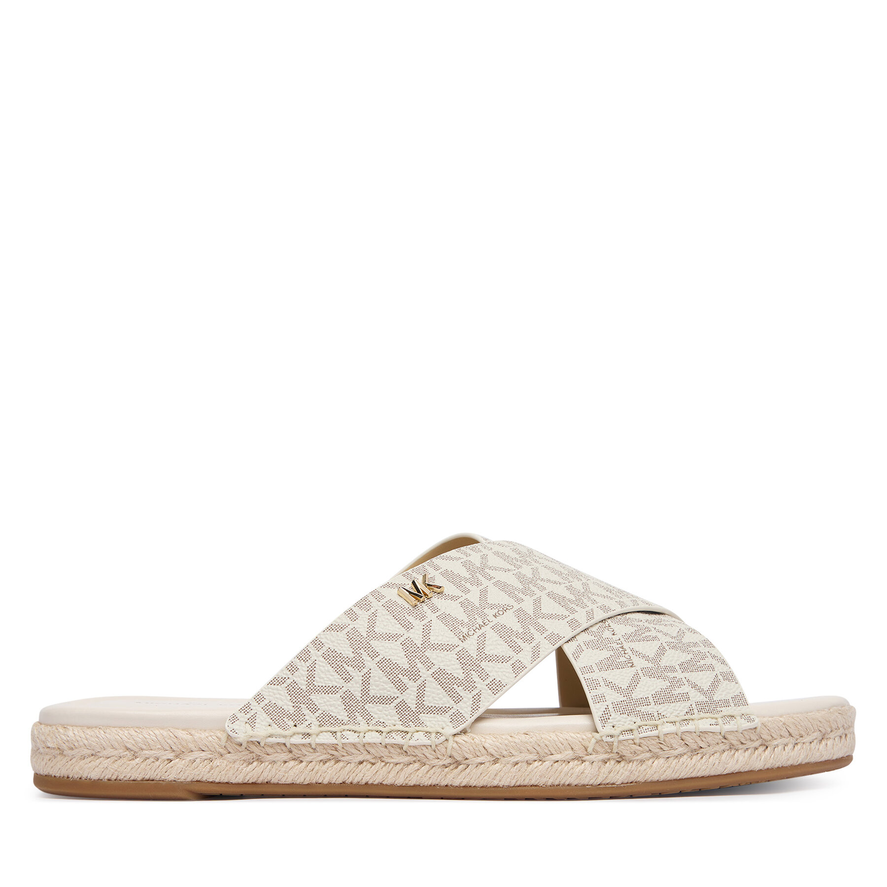 MICHAEL Michael Kors Espadryle Kenzie 40R6KZFS1B Kremowy