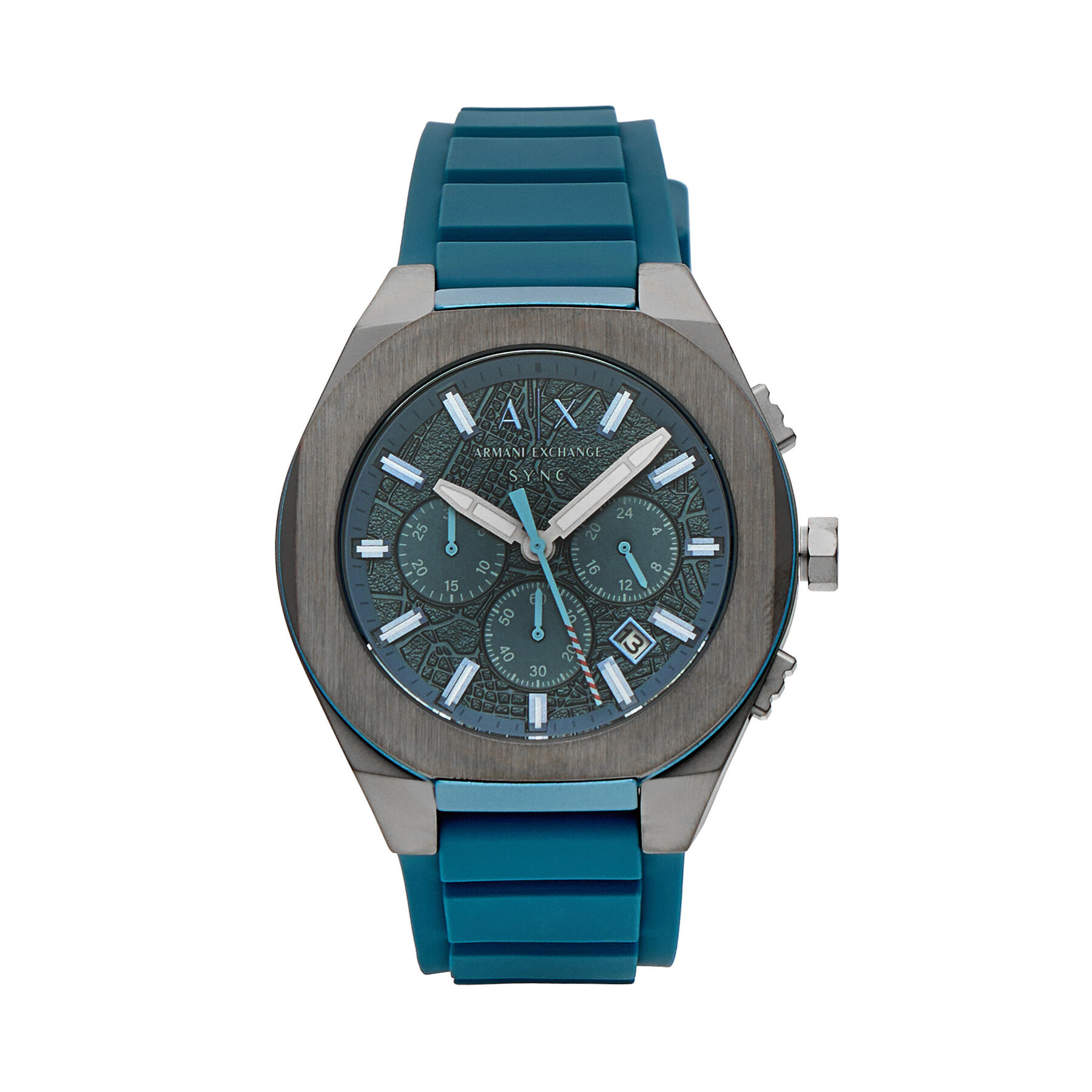 Armani Exchange Zegarek Sync AX4291 Granatowy