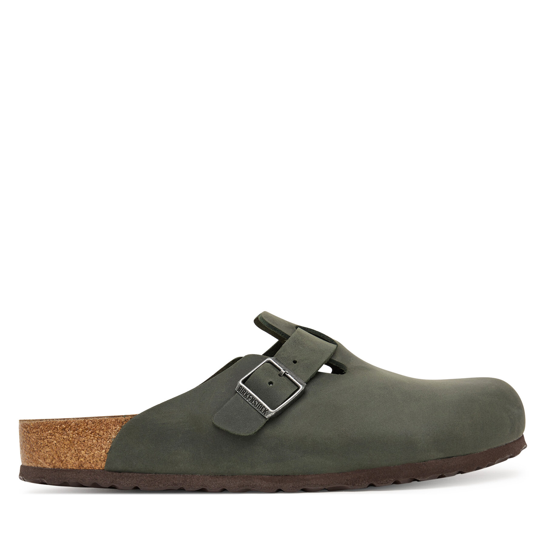 Birkenstock Klapki Boston 1032724 Zielony ciemny
