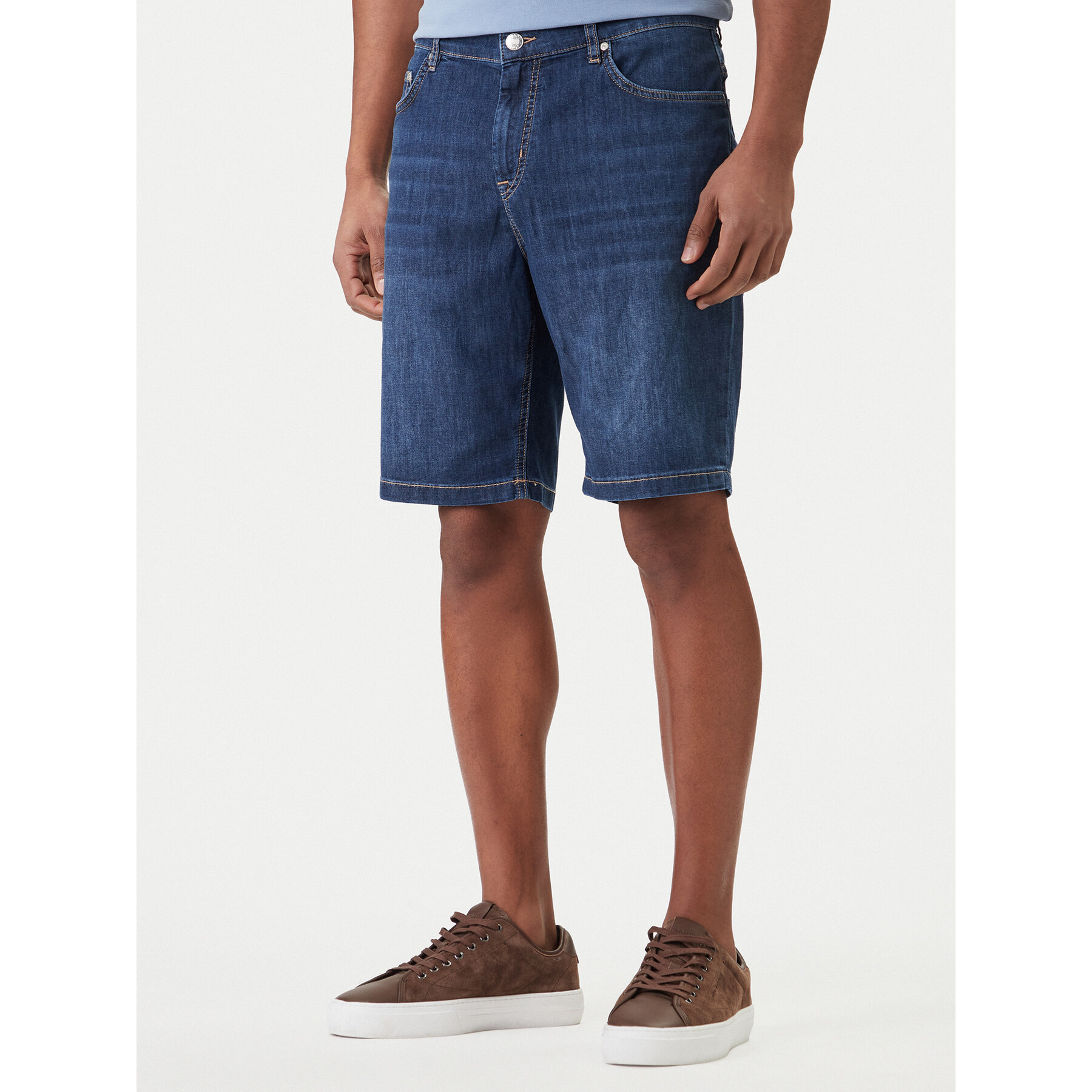 JOOP! Jeans Szorty jeansowe Mabrouk 30102787 Niebieski Modern Fit