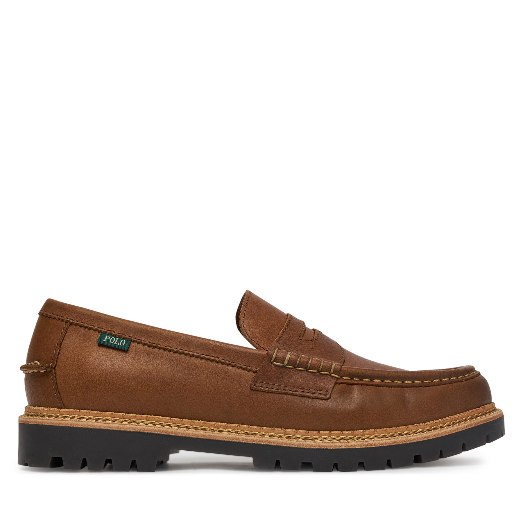 Polo Ralph Lauren Mokasyny Jett Lug 803961420002 Brązowy