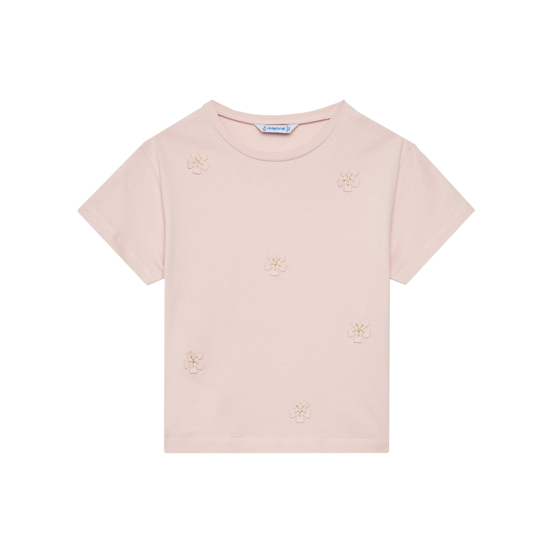 Mayoral T-Shirt 3013 Różowy Regular Fit