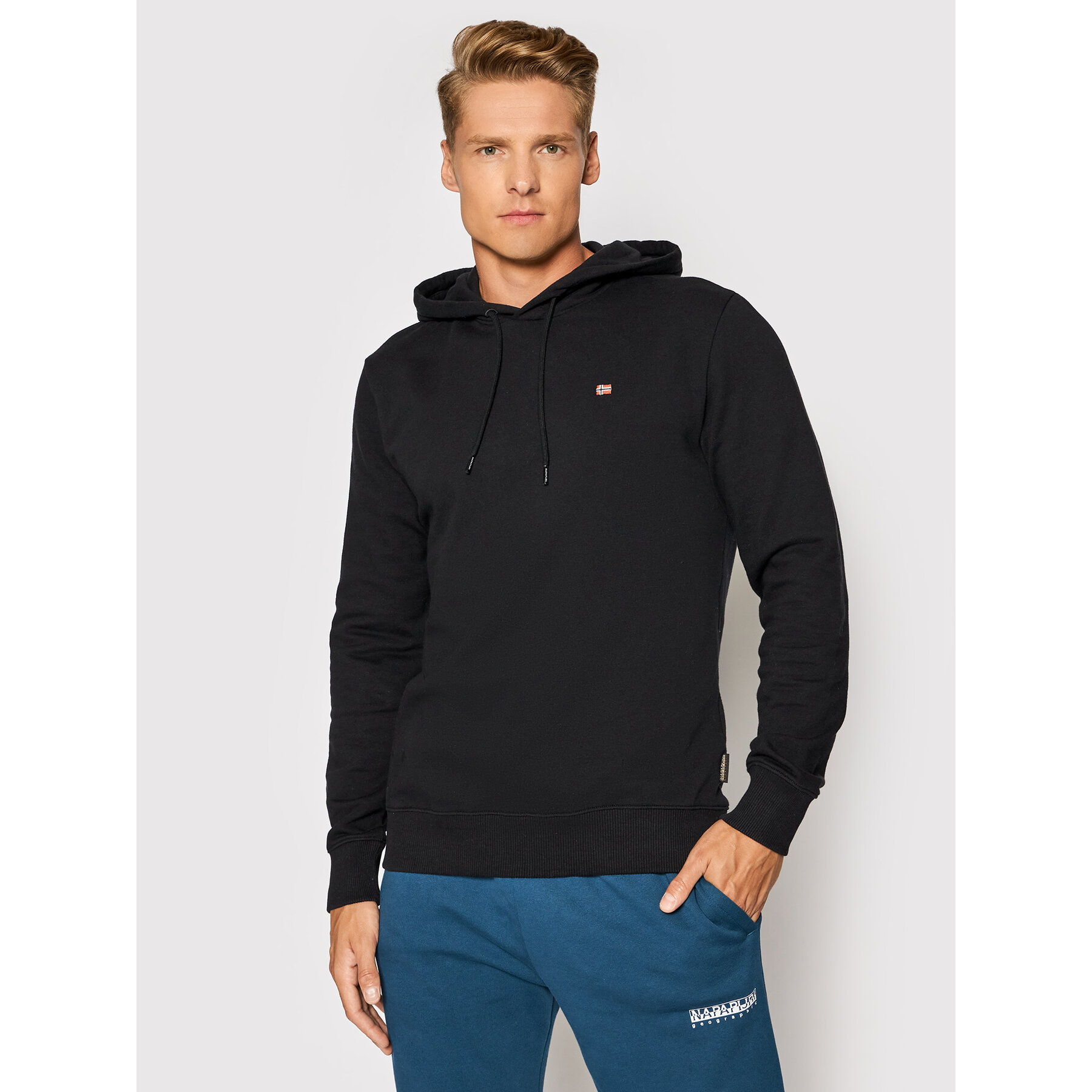 Napapijri Bluza Balis NP0A4FQV Czarny Regular Fit