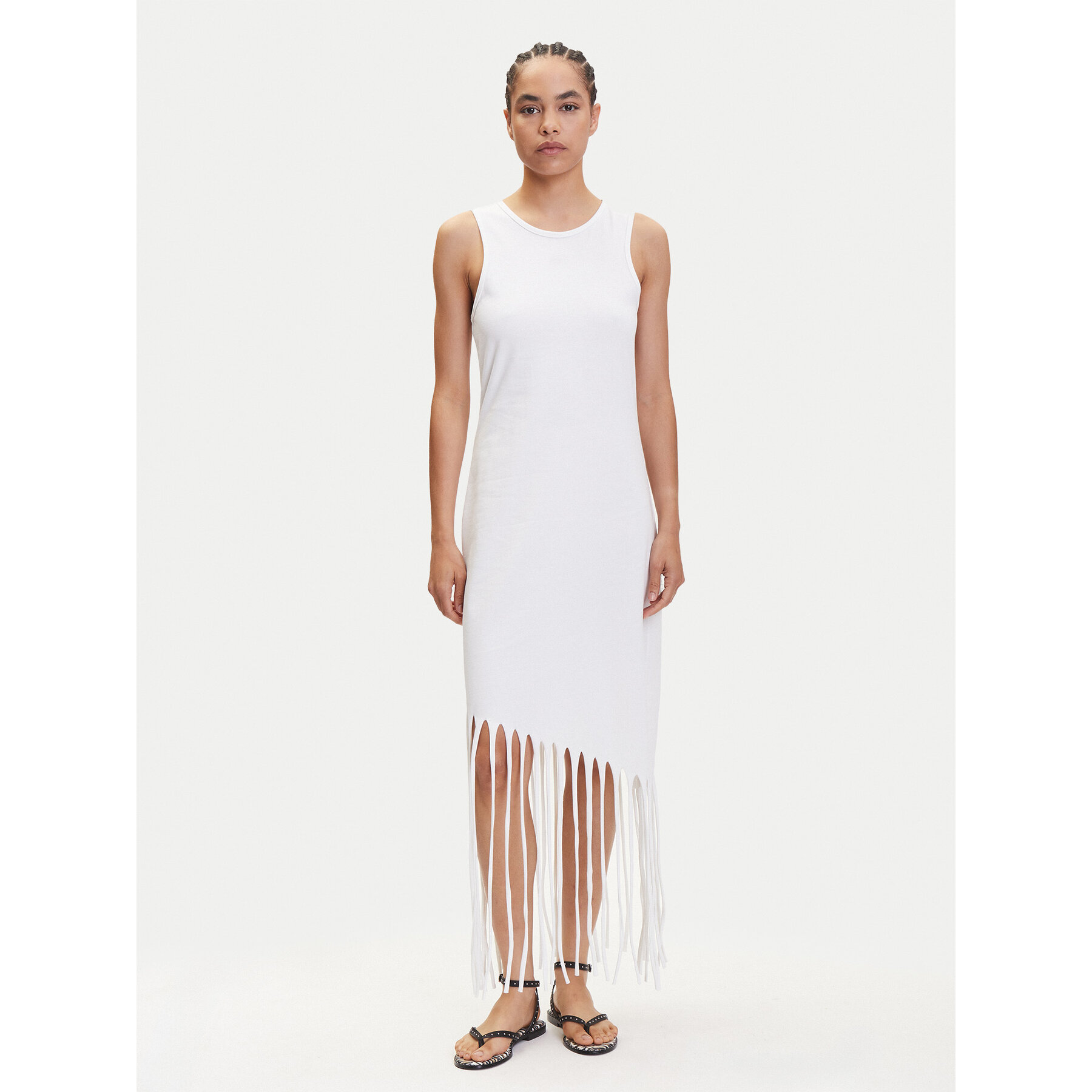 ONLY Sukienka codzienna Zinna 15325497 Biały Regular Fit